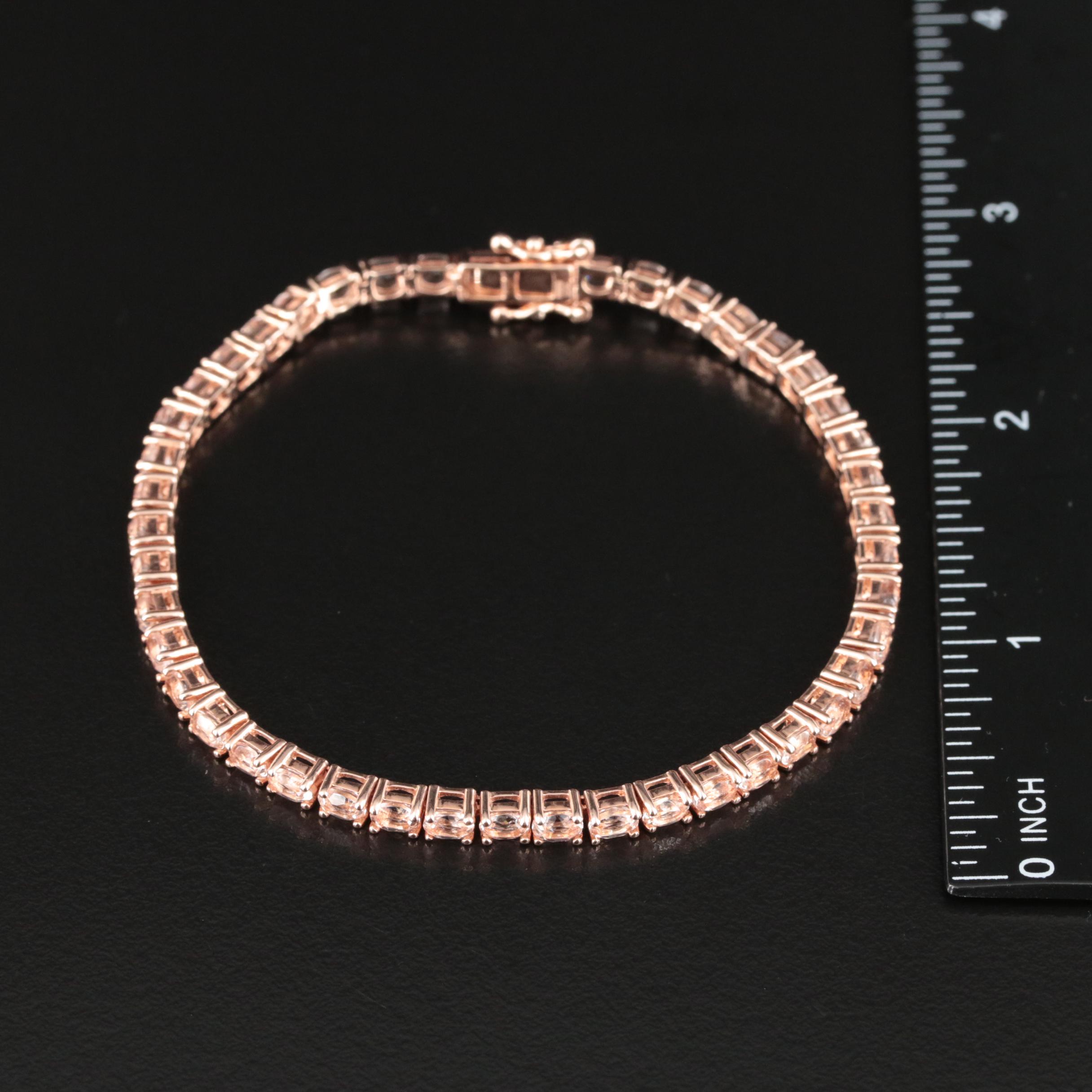 EFFY Sterling Morganite Bracelet