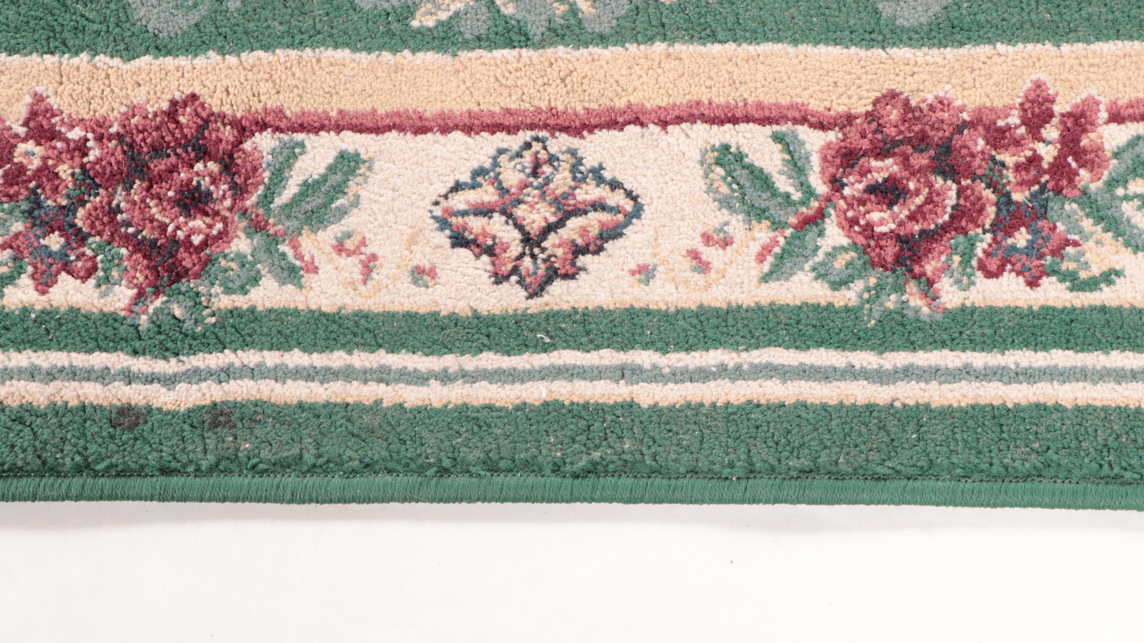 3'10 x 5'11 Machine Made Shaw "Monica Jade" Area Rug