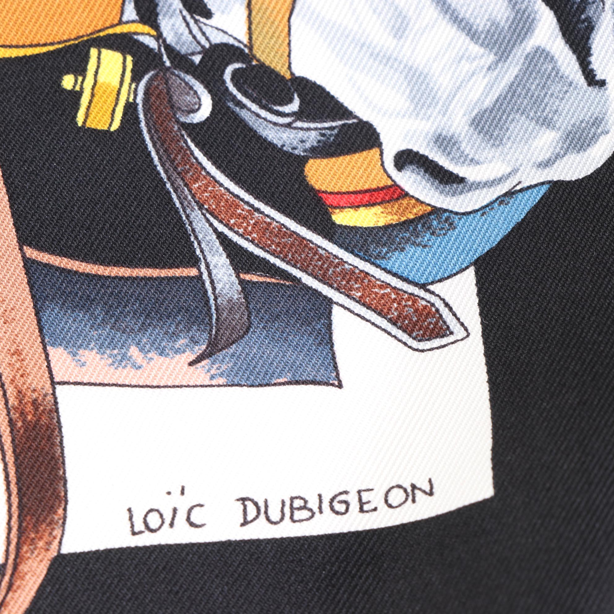 Hermès "The Original New Orleans Creole Jazz 1923" Silk Twill Scarf 90