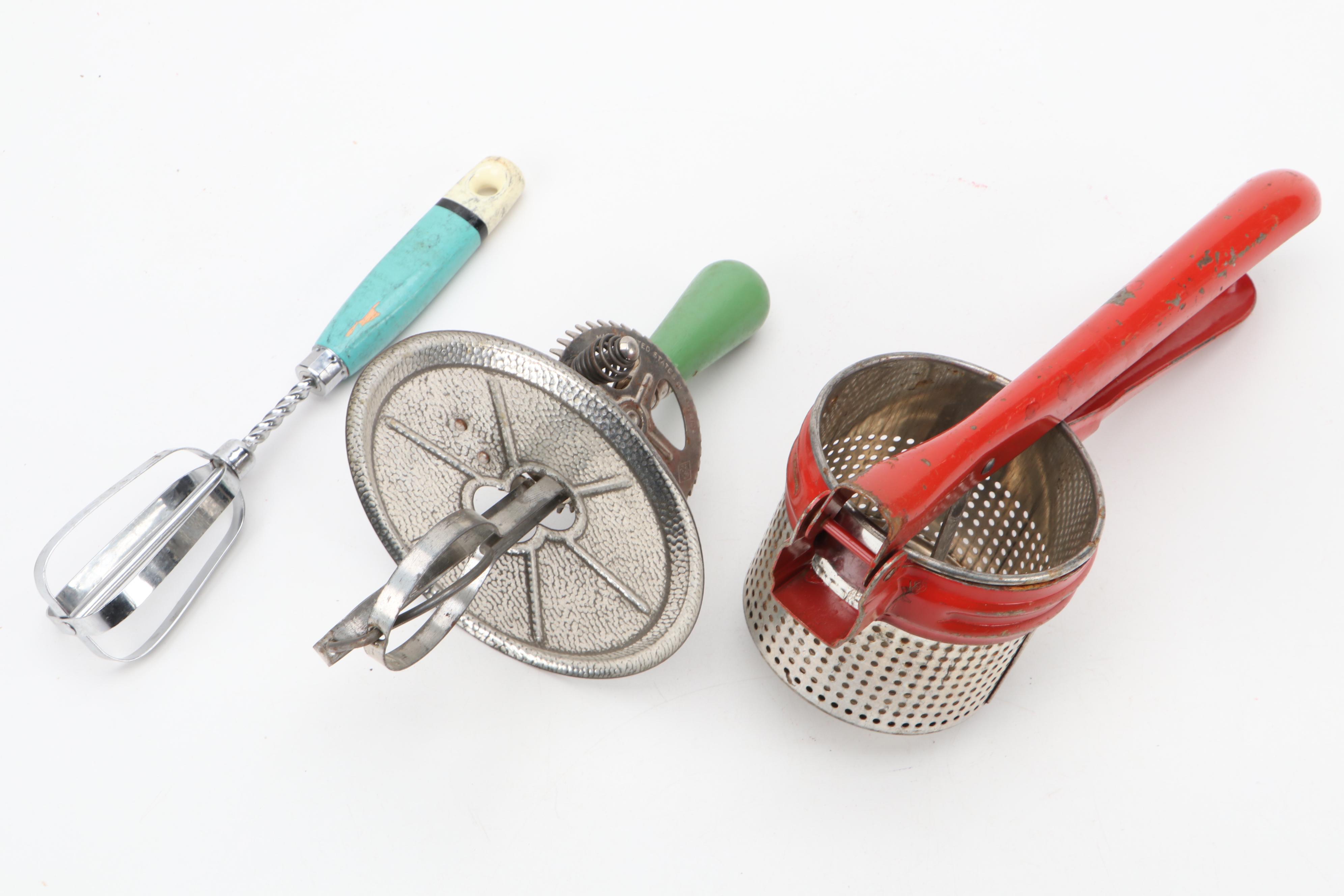 Donut Master, Hazel-Atlas Nut Chopper, and More