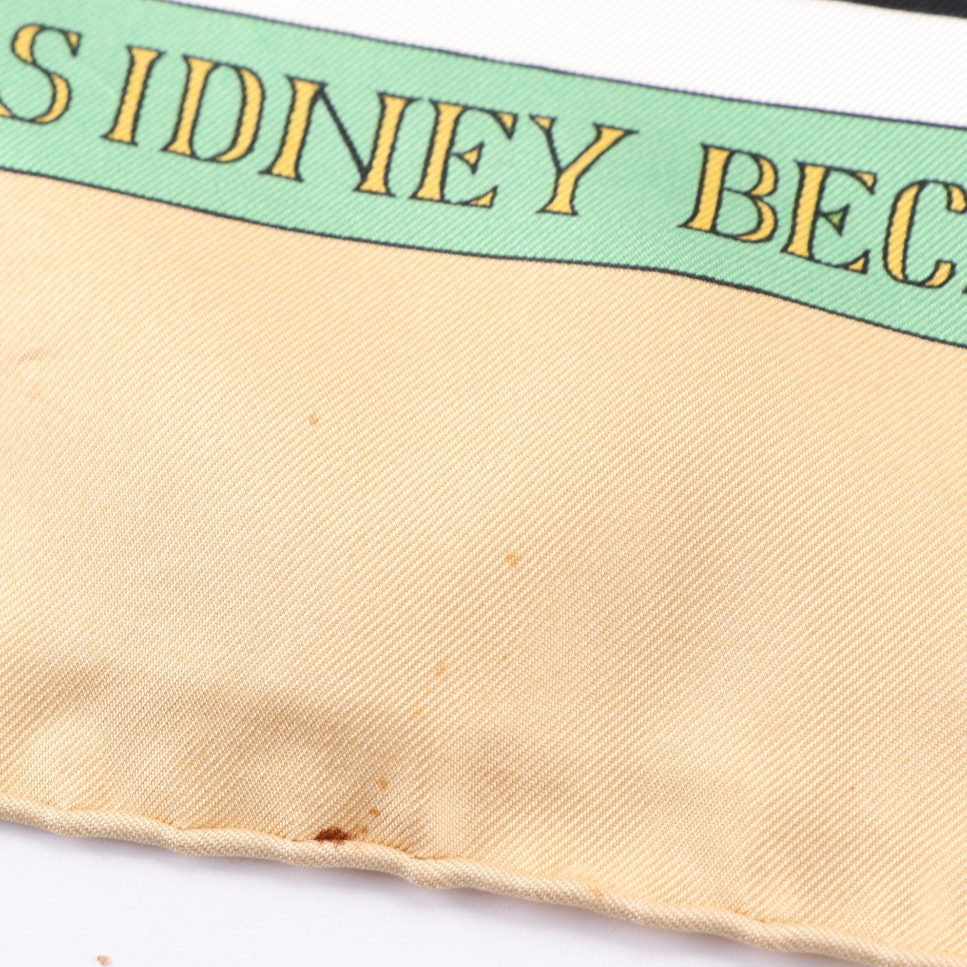 Hermès "The Original New Orleans Creole Jazz 1923" Silk Twill Scarf 90