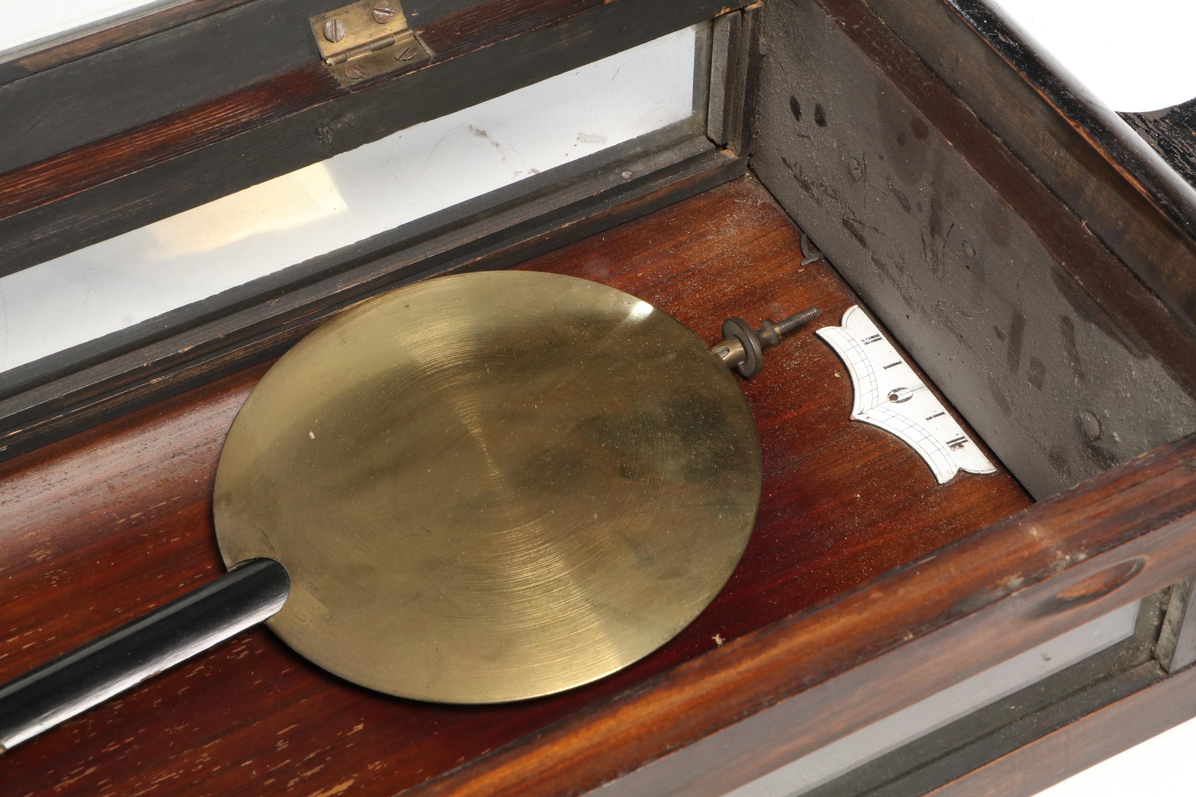 Wormwood Case Regulator Wall Clock