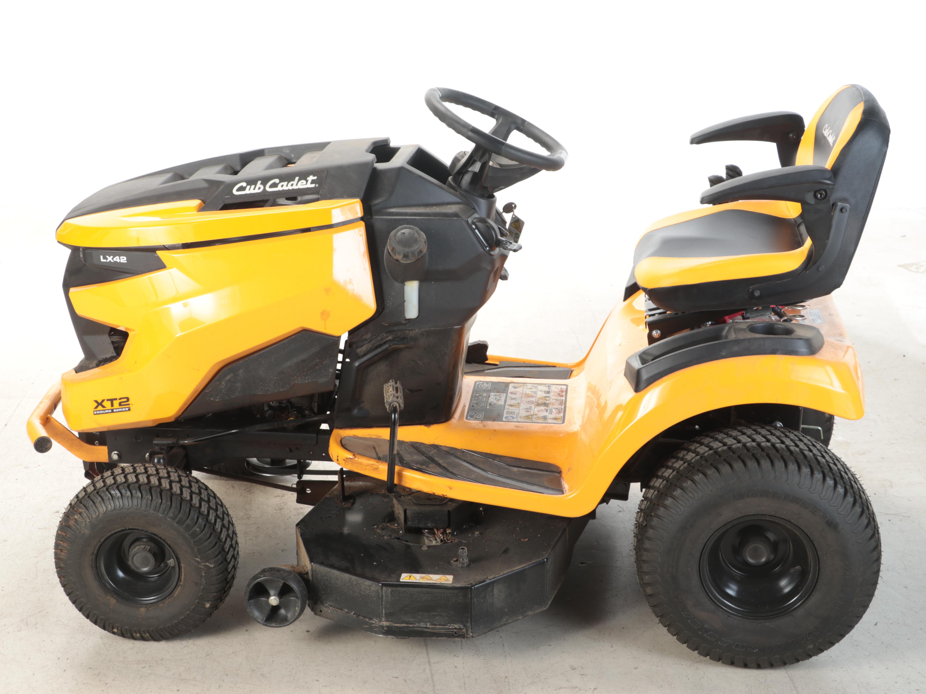 Cub Cadet LX42 Gas Powered Riding Lawnmower