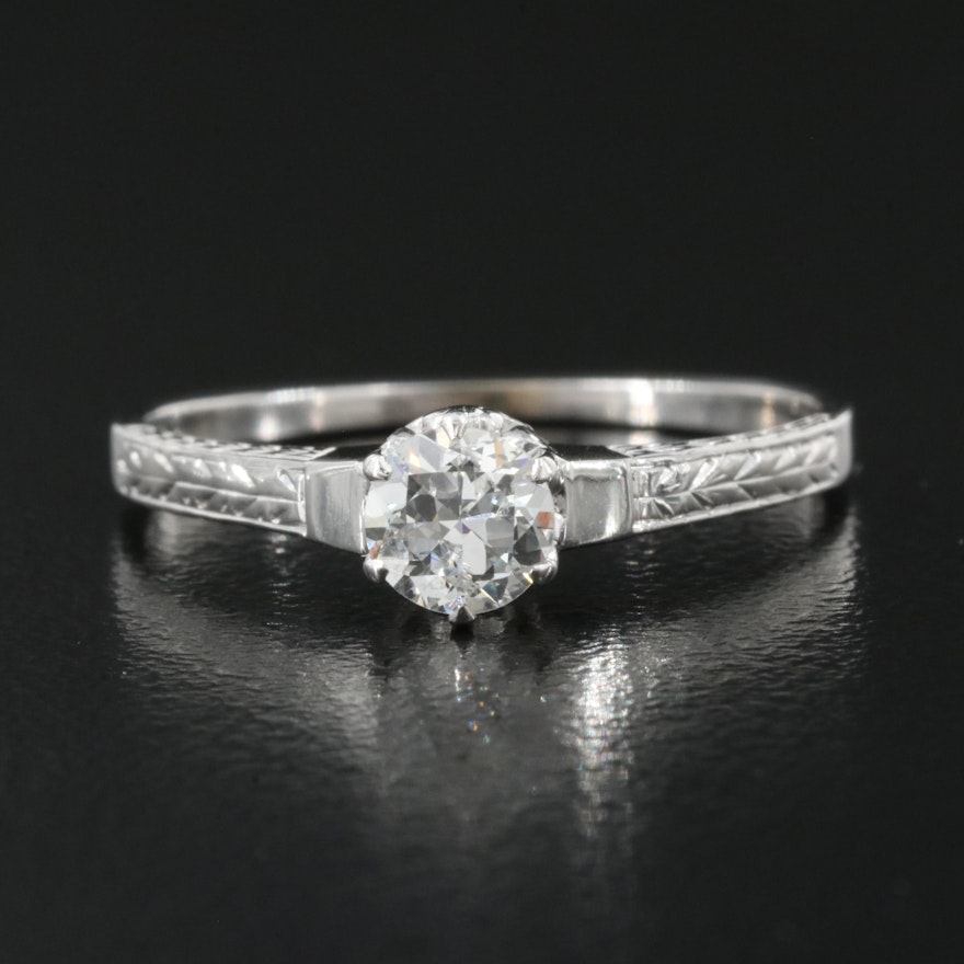 14K 0.34 CTW Diamond Ring