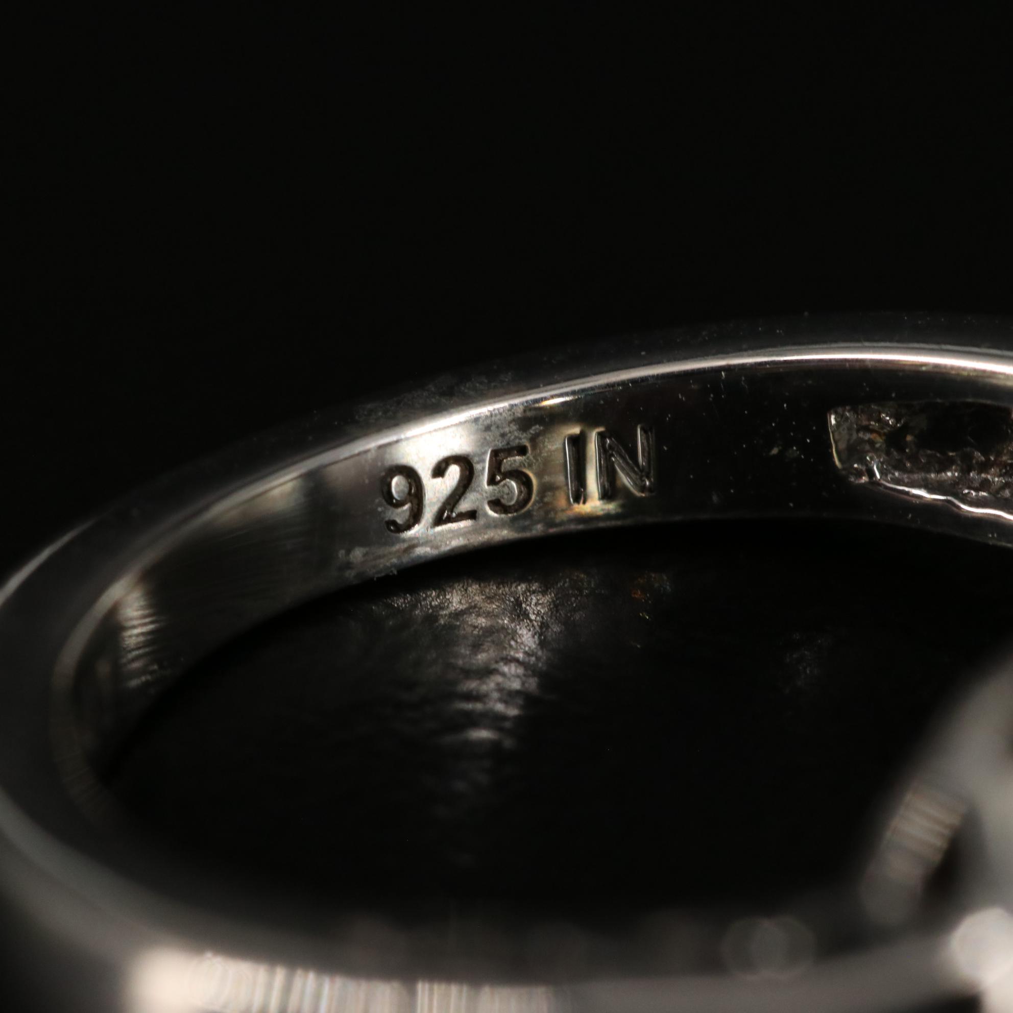 Sterling Silver Citrine Ring