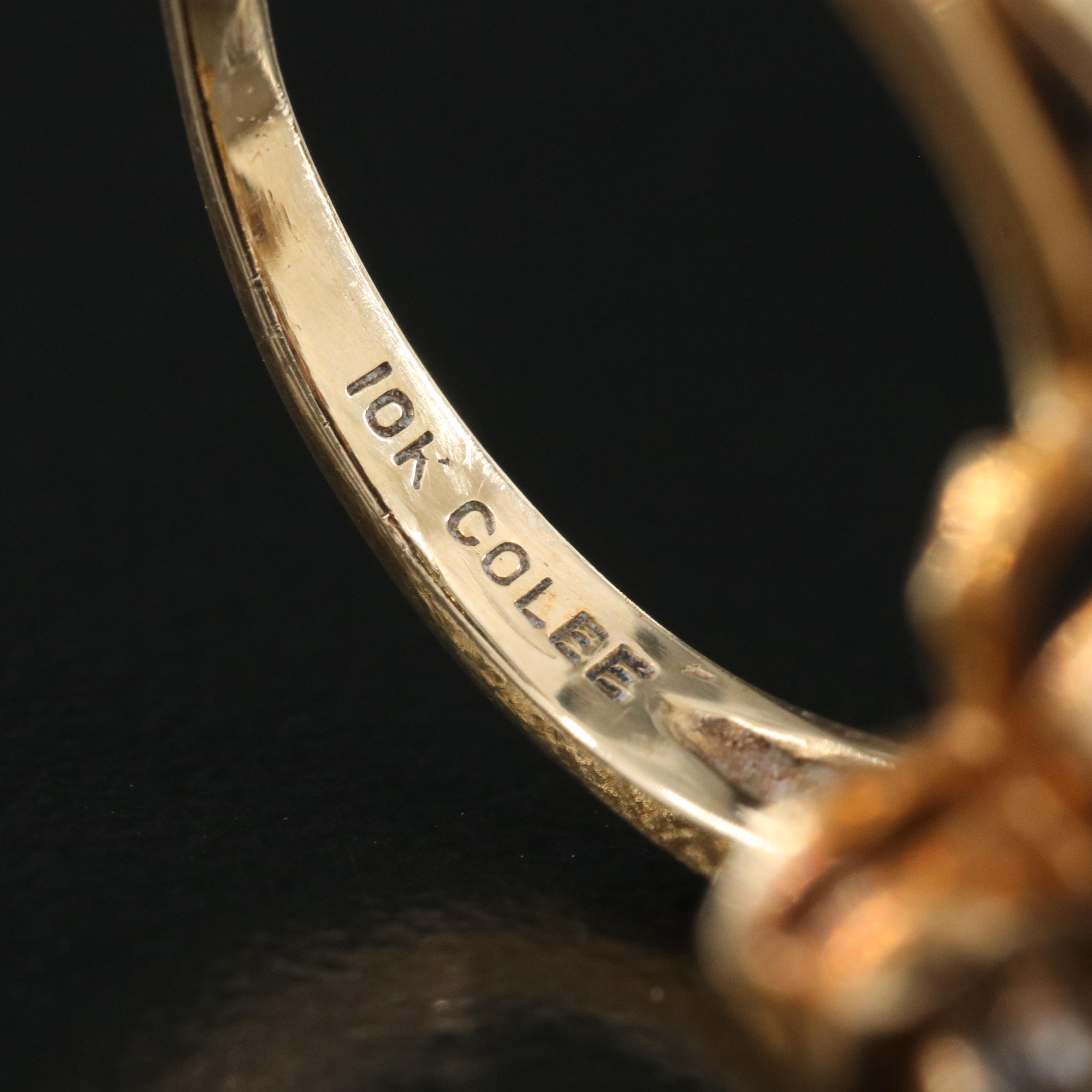 10K 0.24 CTW Diamond Ring