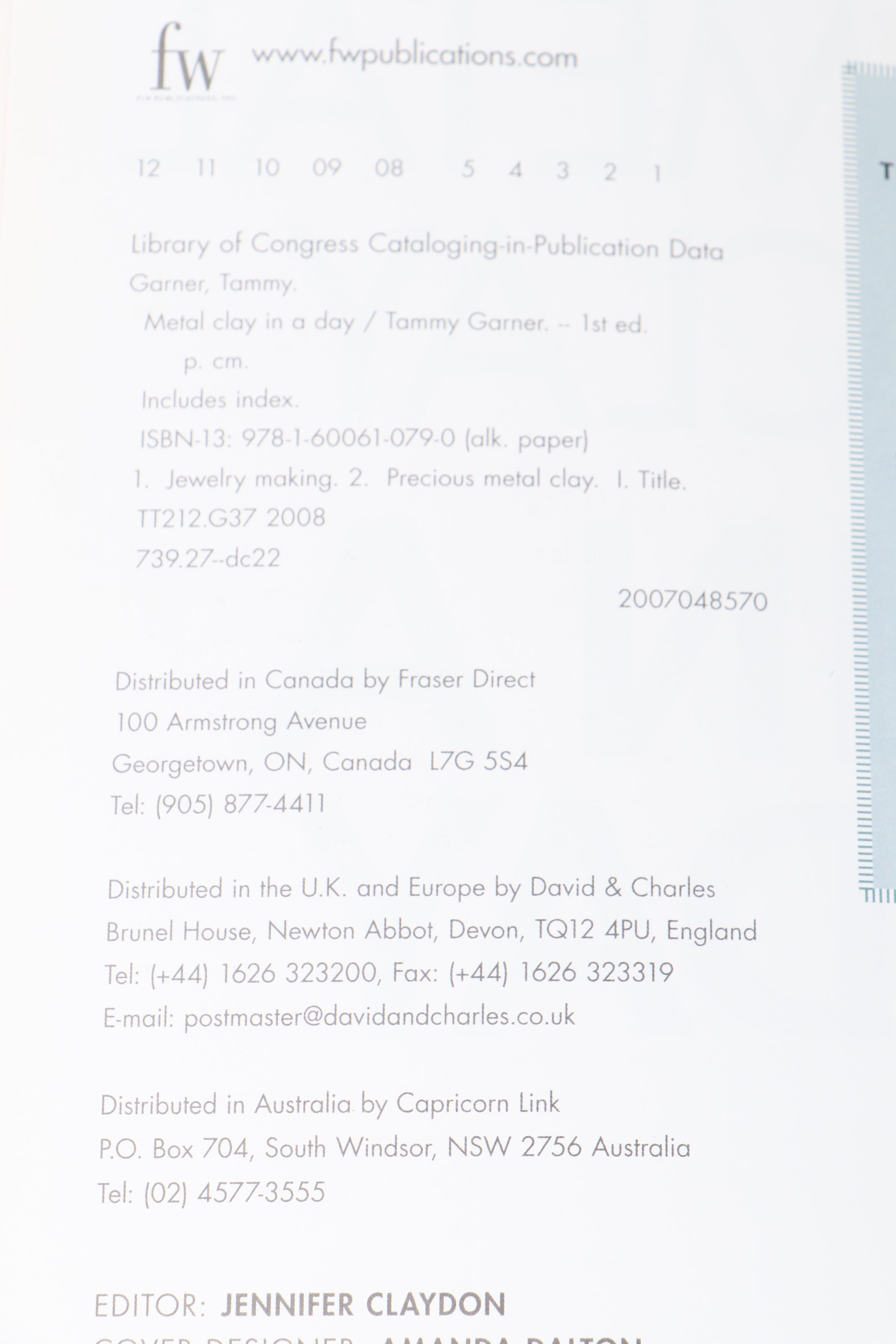 "Metal Clay Magic" by Nana Mizushima with Metal Clay Guide Collection