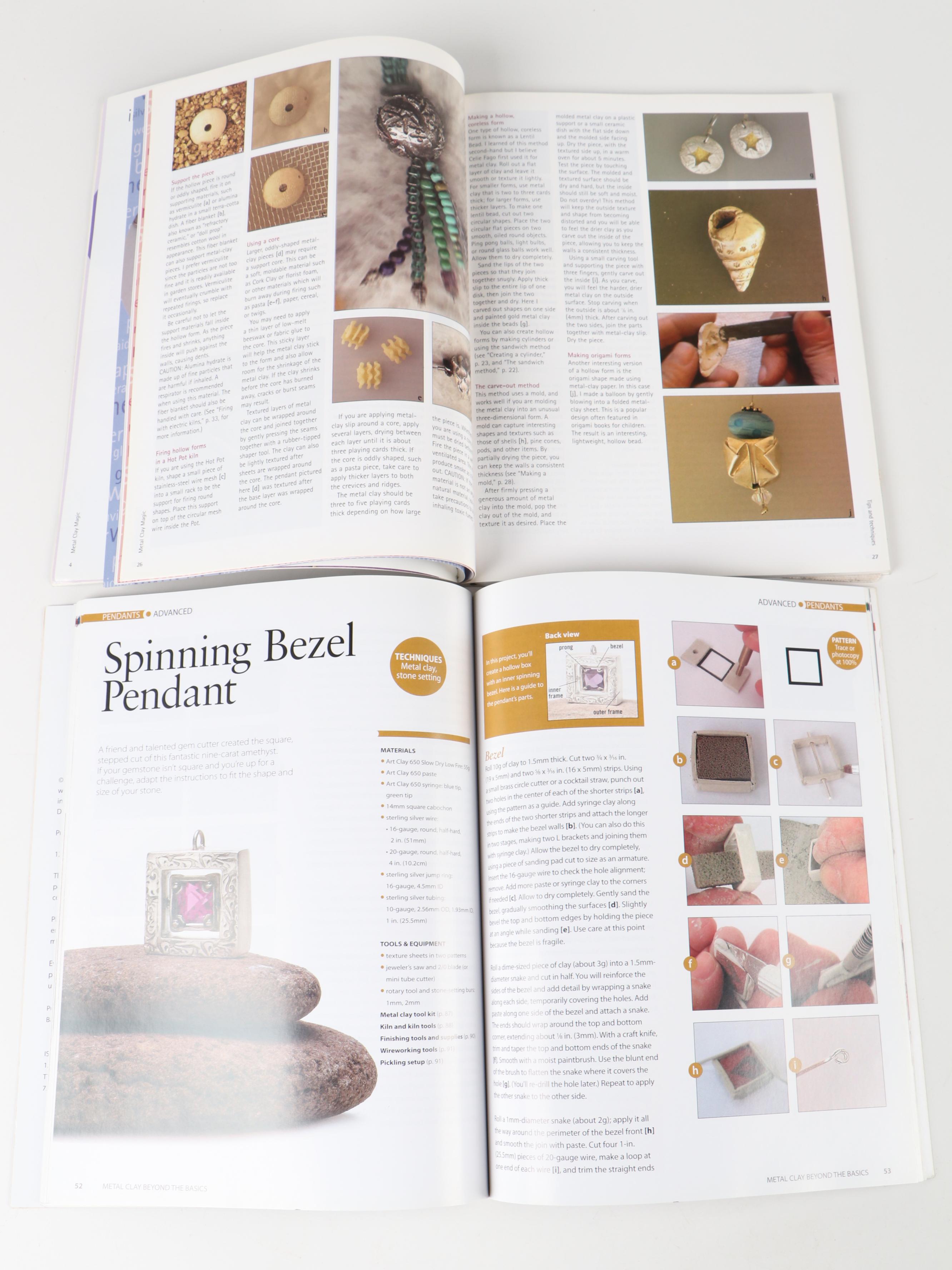 "Metal Clay Magic" by Nana Mizushima with Metal Clay Guide Collection