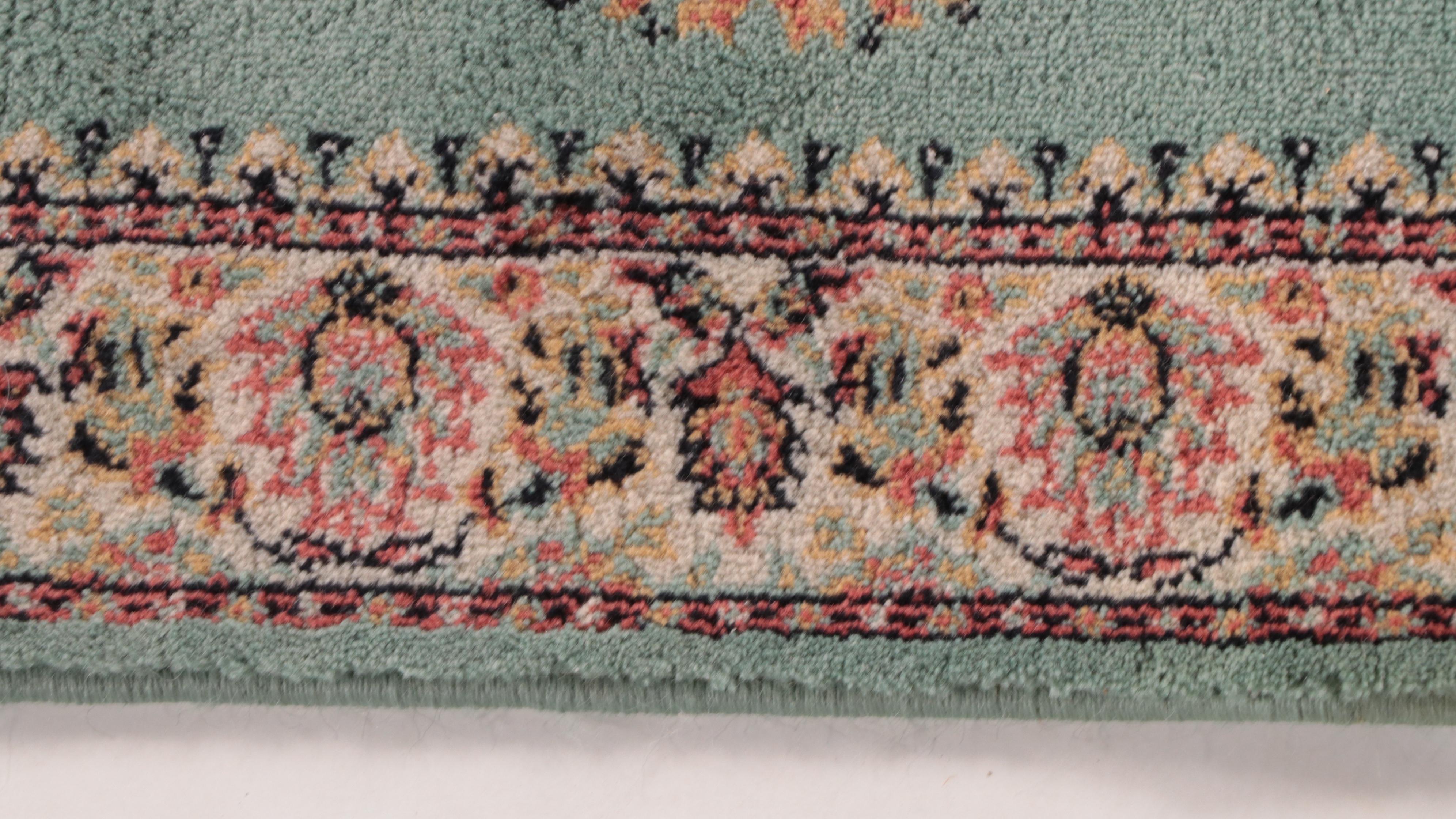 2'6 x 5'4 Machine Made Turkish Kismet Oriental Green Area Rug