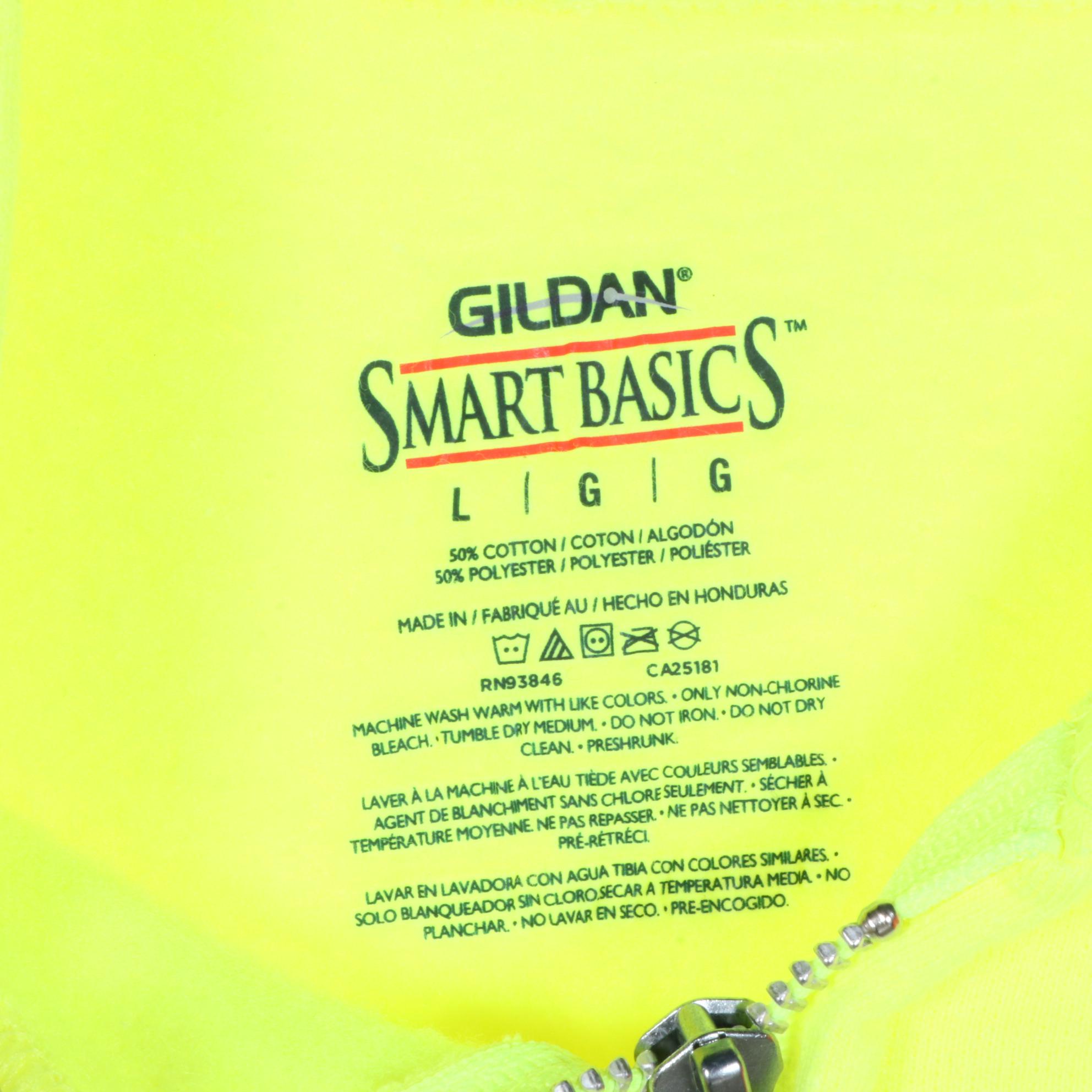 Gildan Smart Basics Neon Hooded Sweatshirts and Tee Shirt