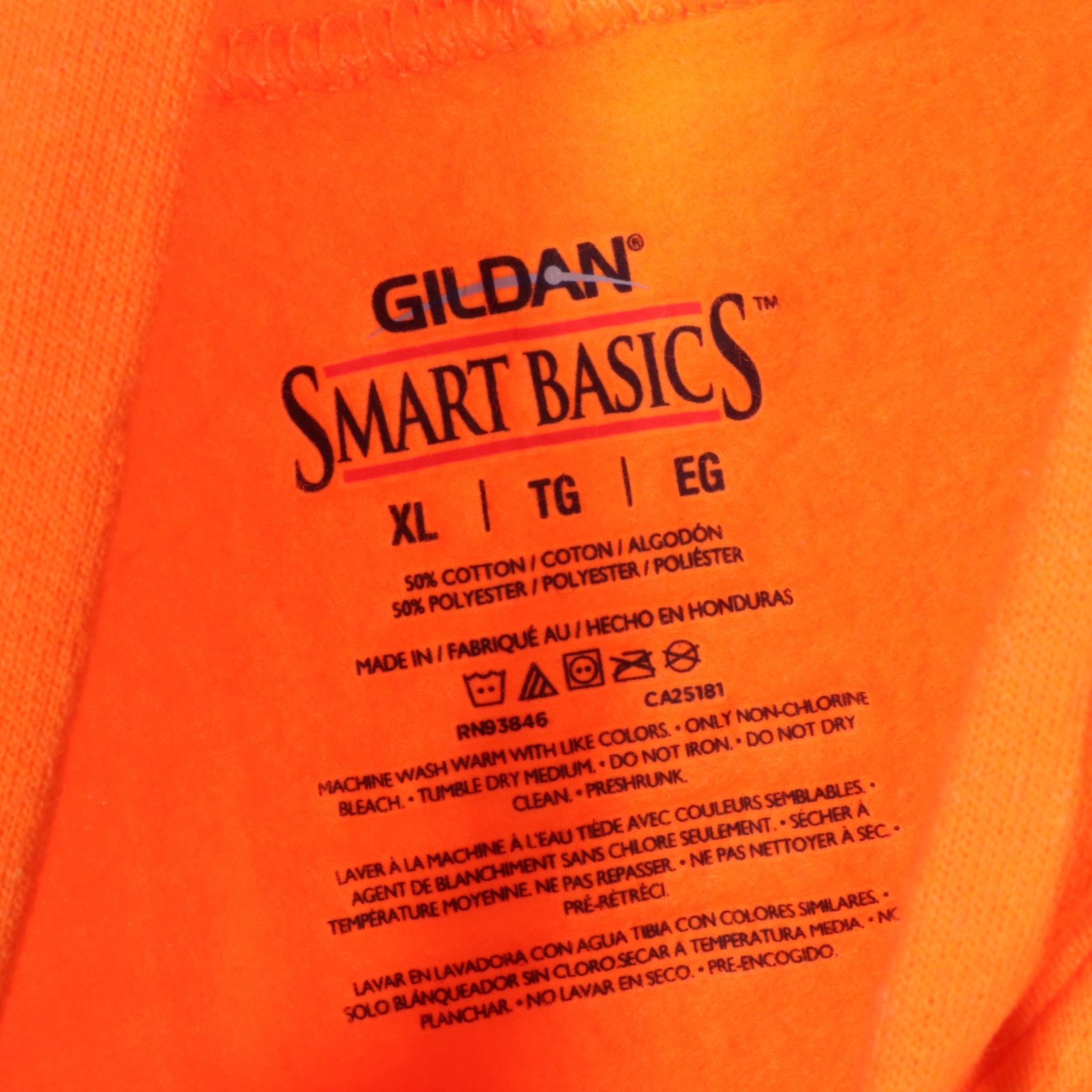 Gildan Smart Basics Neon Hooded Sweatshirts and Tee Shirt