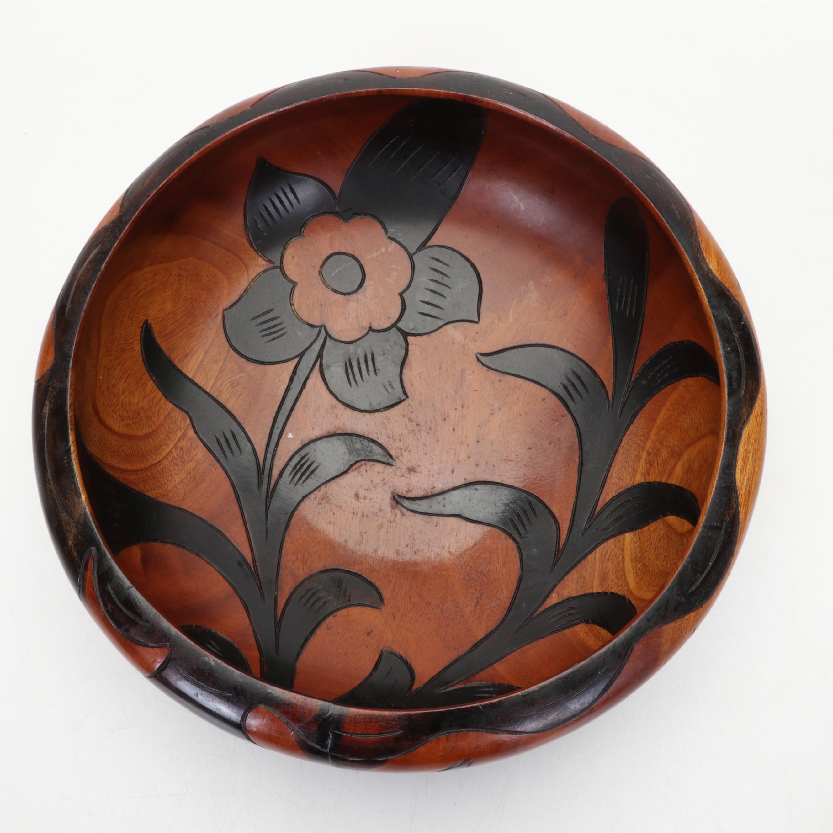 Etched Metal Vase, Brass Crane Sculpture, Duck Bookends, Salad Set and More