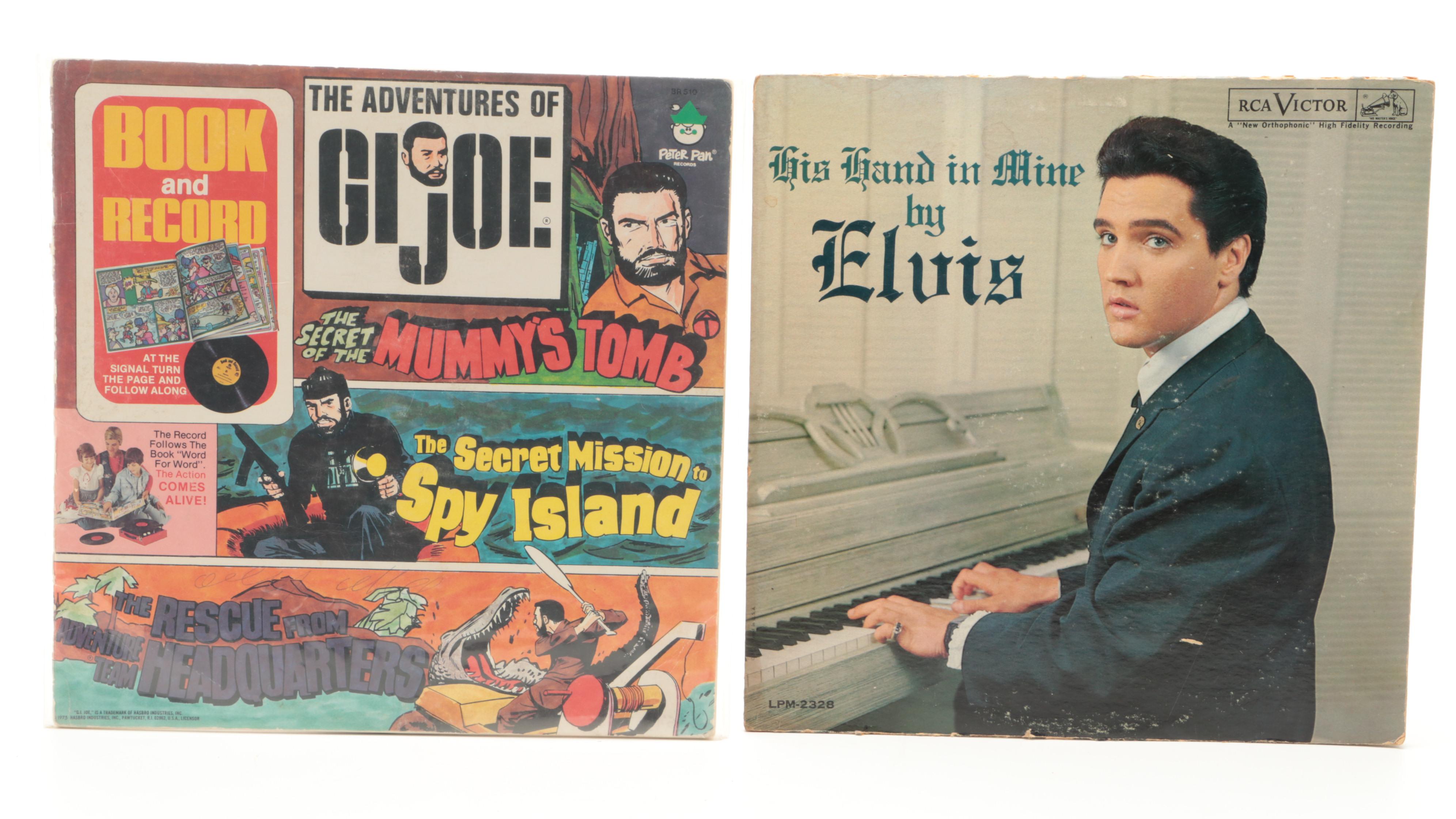 Batman, Superman, G.I. Joe Soundtrack, Novelty and Other Records, Late 20th C.