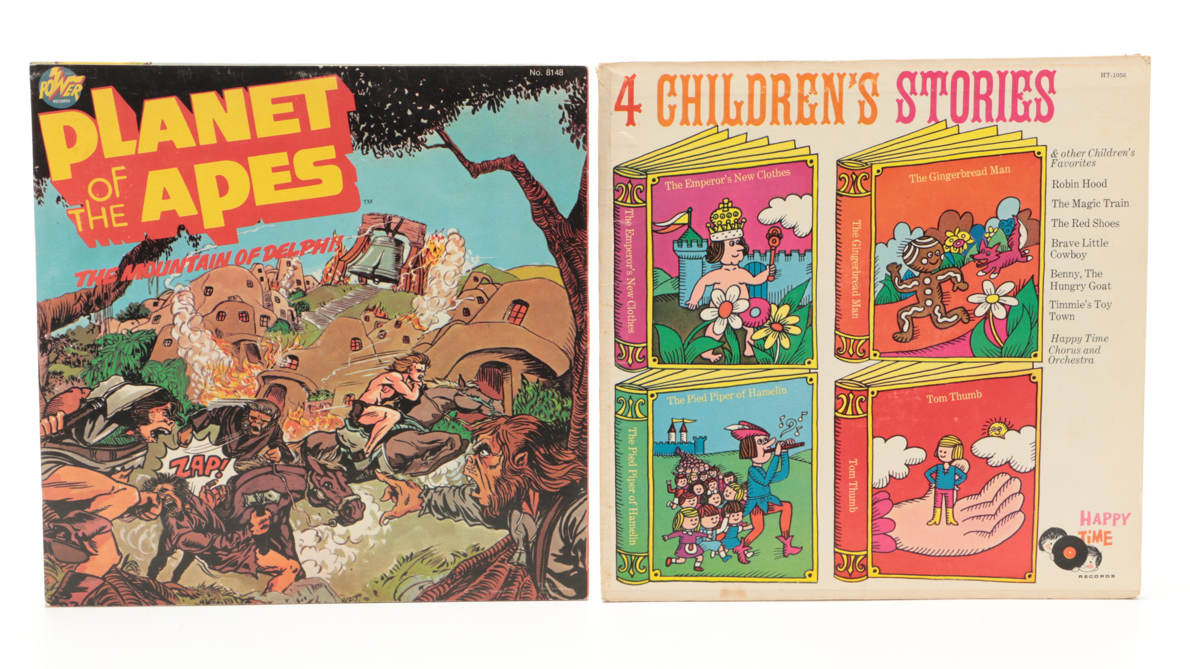 Batman, Superman, G.I. Joe Soundtrack, Novelty and Other Records, Late 20th C.