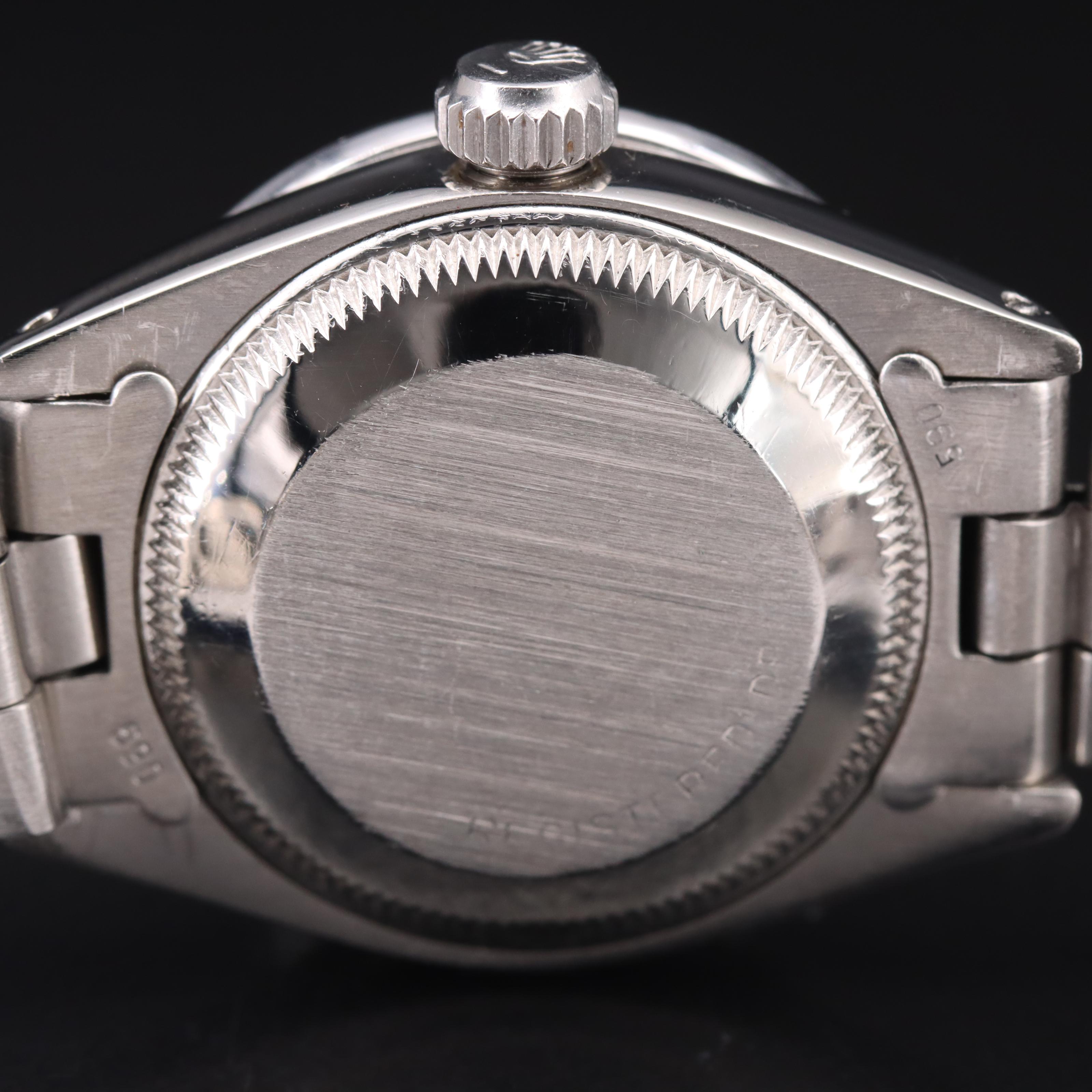 1978 Rolex Diamond Mother-of-Pearl Dial and Diamond Bezel Datejust Watch