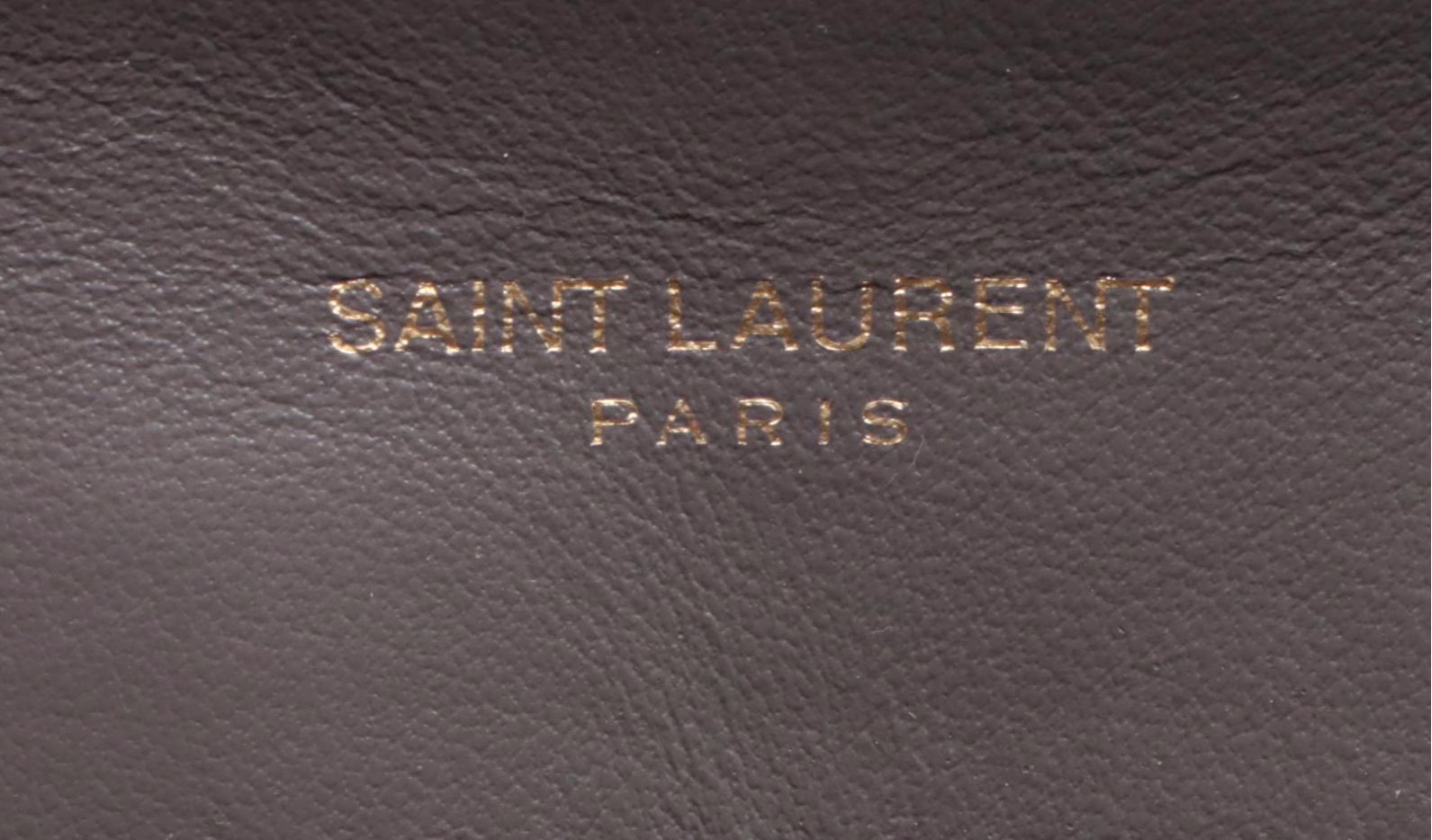 Saint Laurent Medium LouLou Chain Shoulder Bag in Chevron Quilted Leather