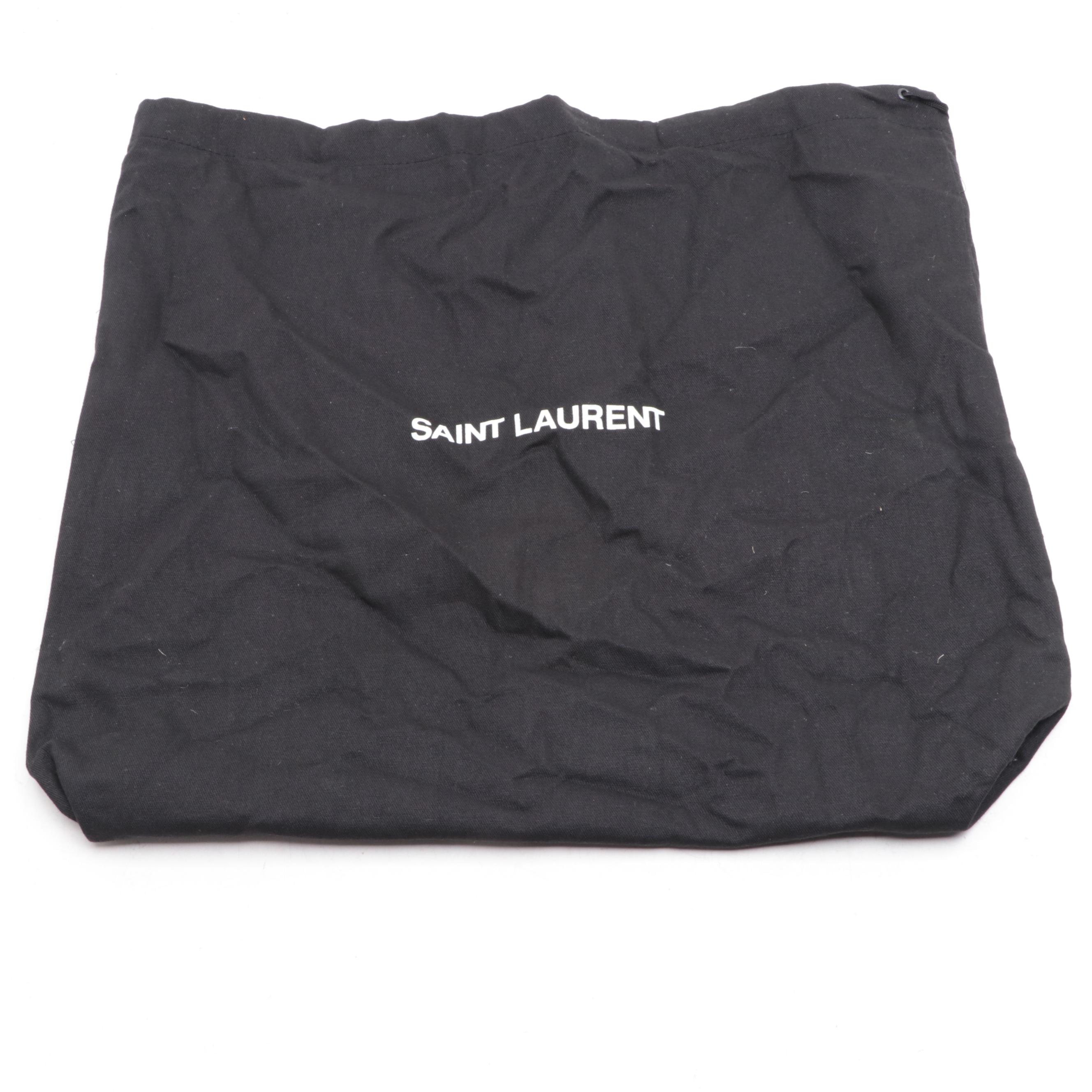 Saint Laurent Medium LouLou Chain Shoulder Bag in Chevron Quilted Leather