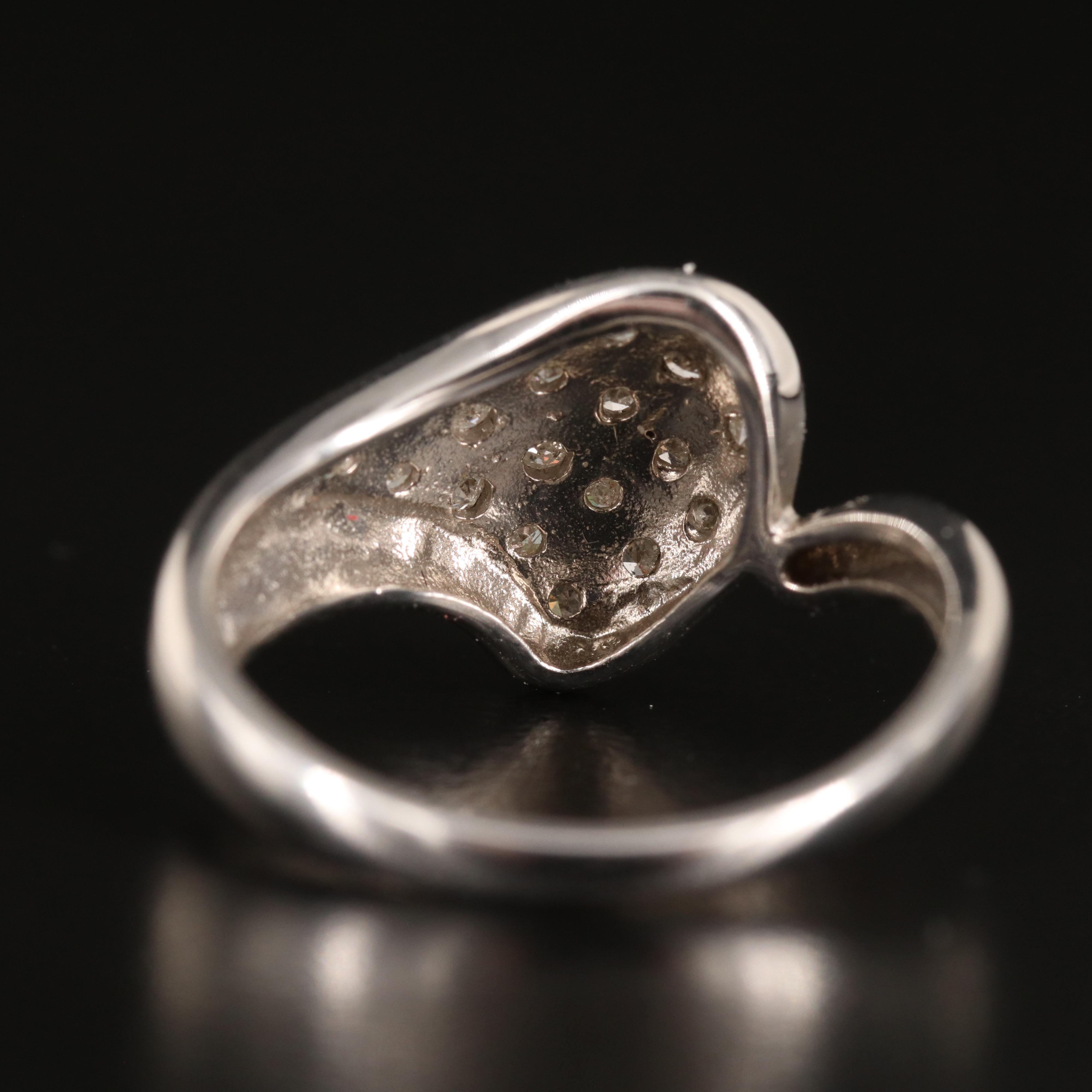 10K 0.20 CTW Diamond Pavé Ring