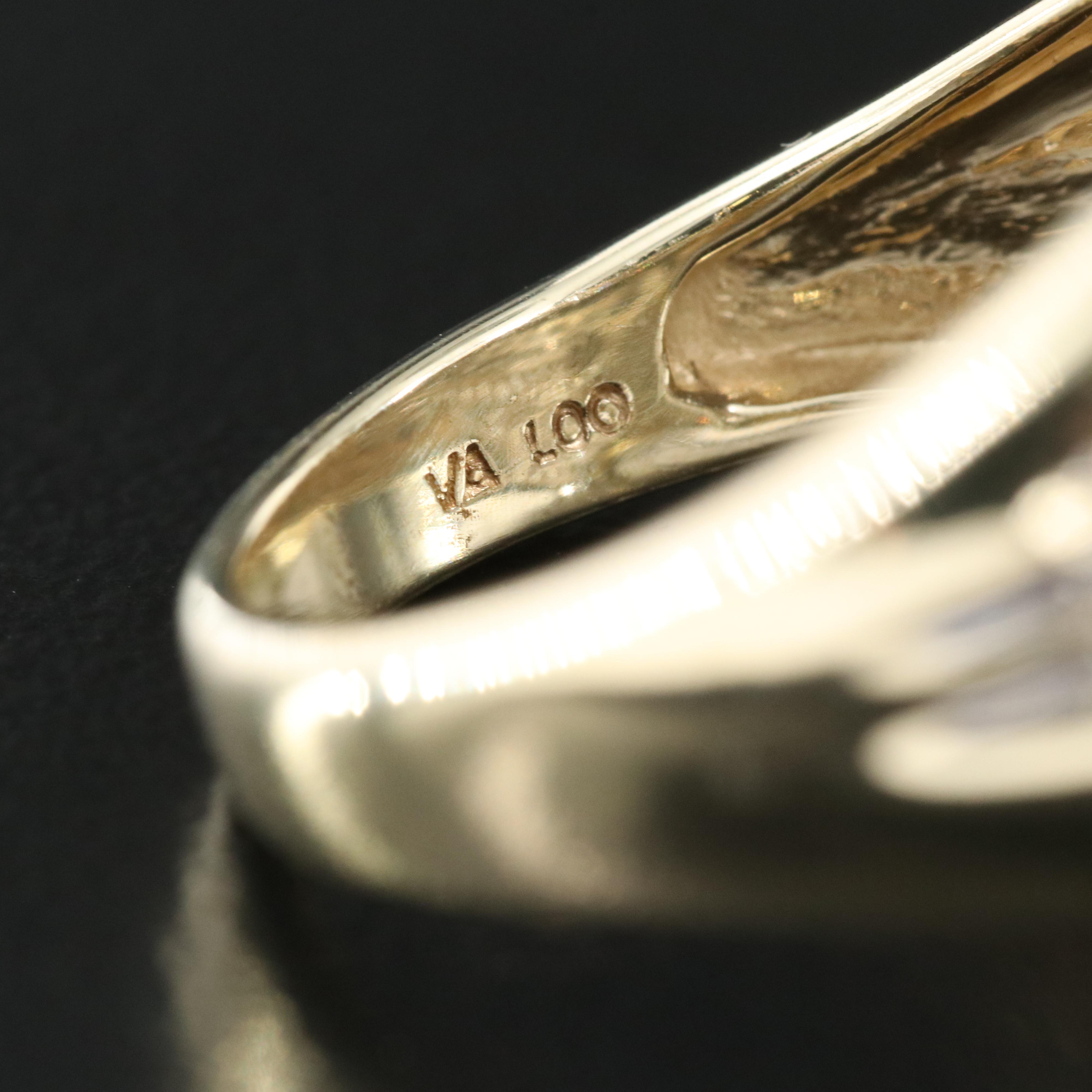 10K 1.28 CTW Diamond Cluster Ring