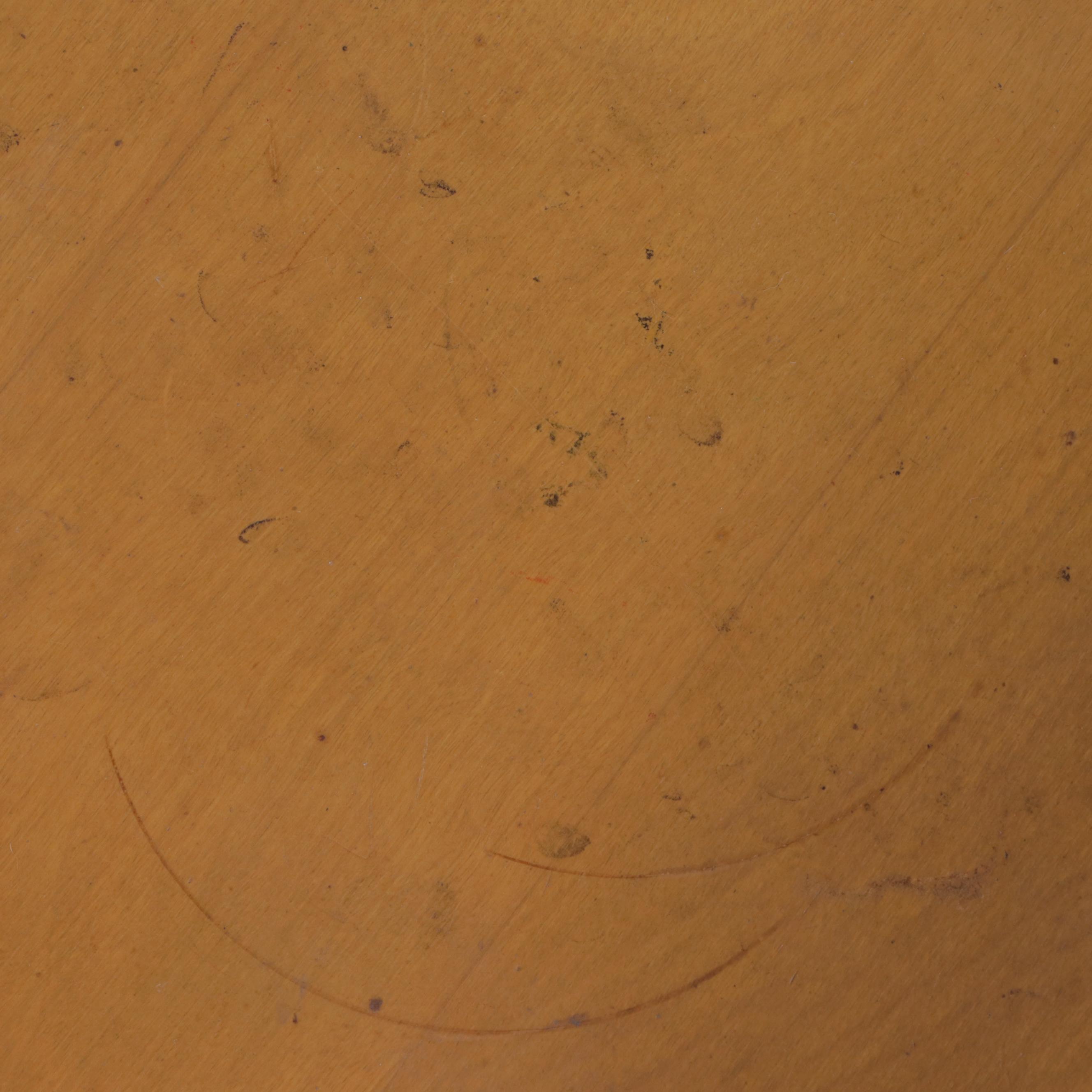 Heywood-Wakefield Mid Century Modern Coffee Table in Wheat Finish