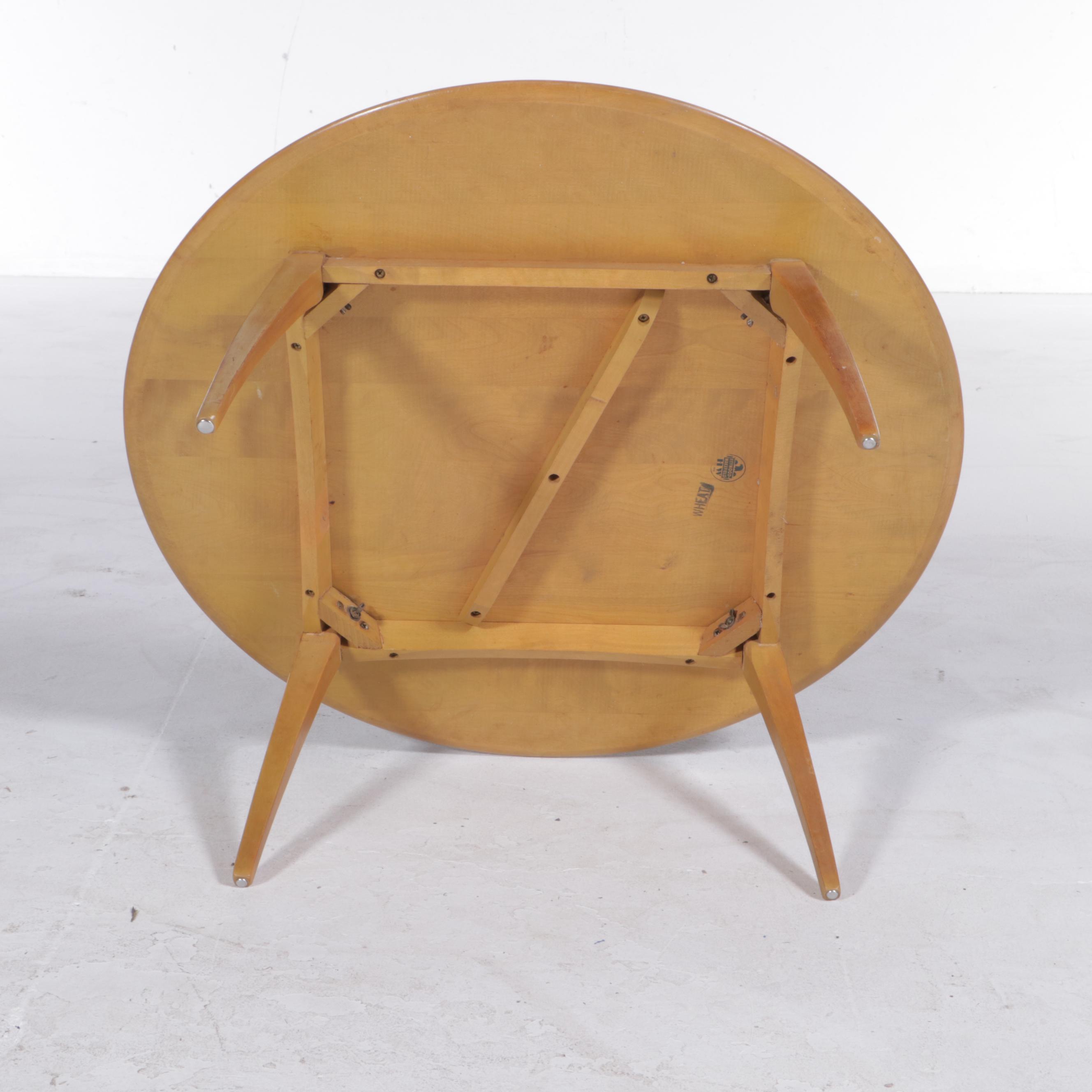 Heywood-Wakefield Mid Century Modern Coffee Table in Wheat Finish