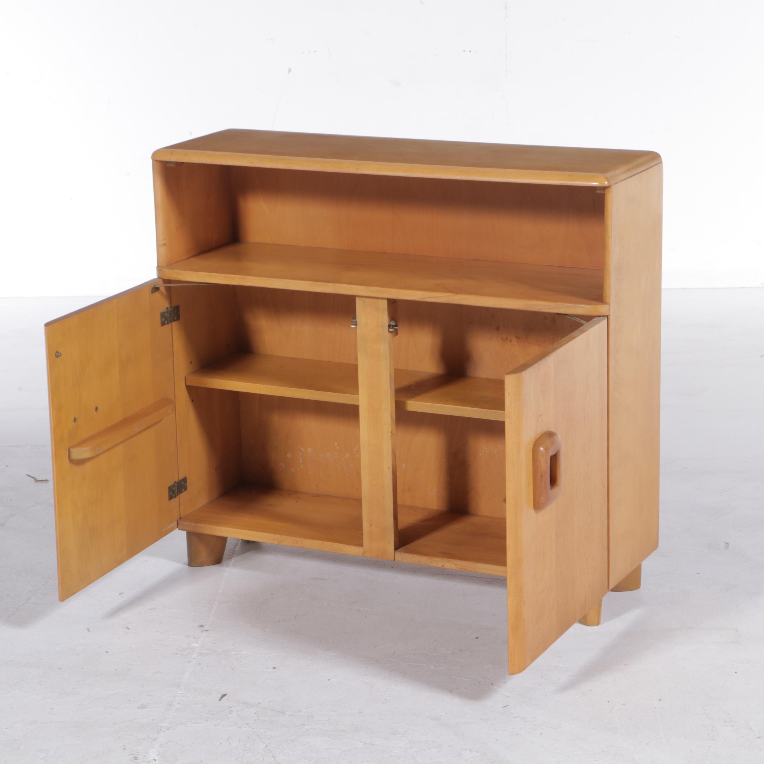 Heywood-Wakefield Mid Century Modern Bookcase in Wheat Finish