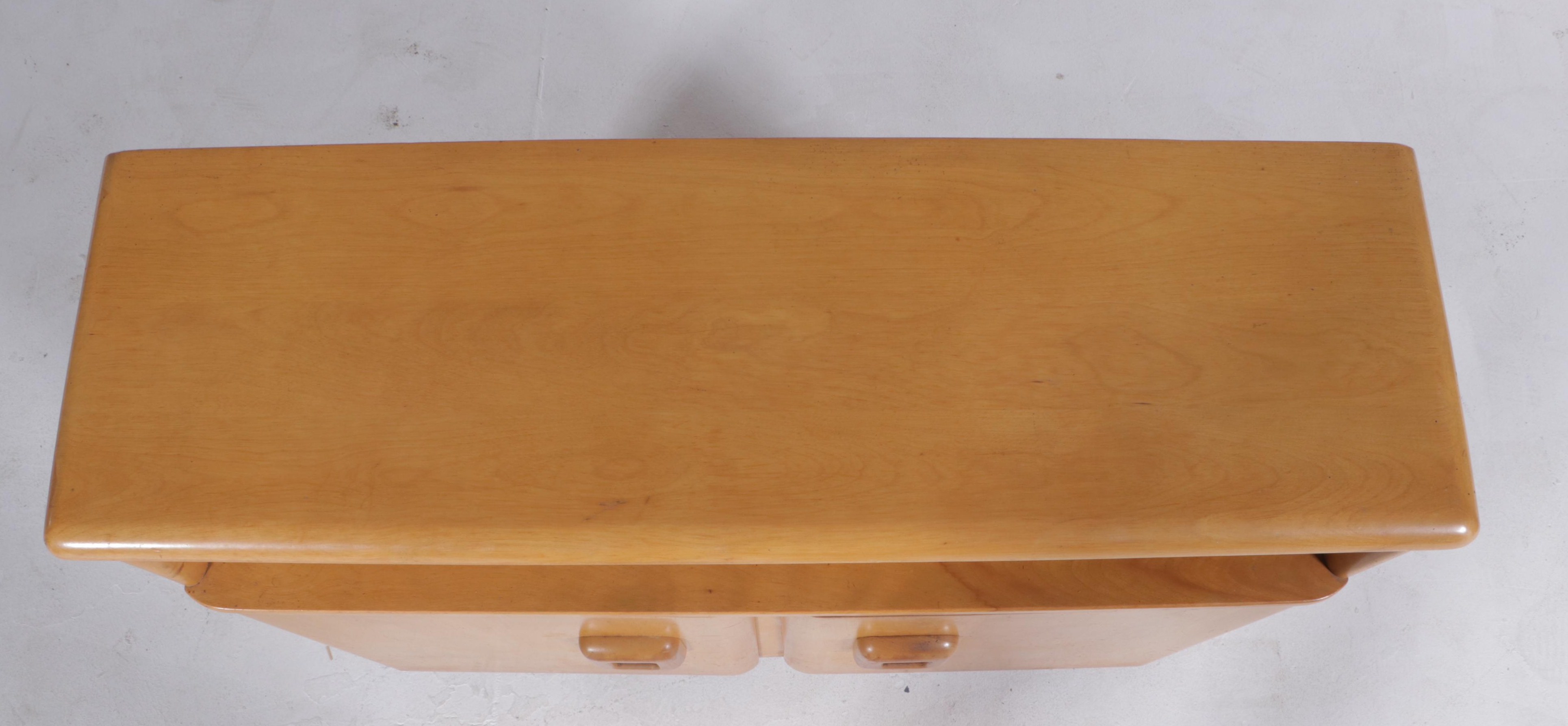 Heywood-Wakefield Mid Century Modern Bookcase in Wheat Finish