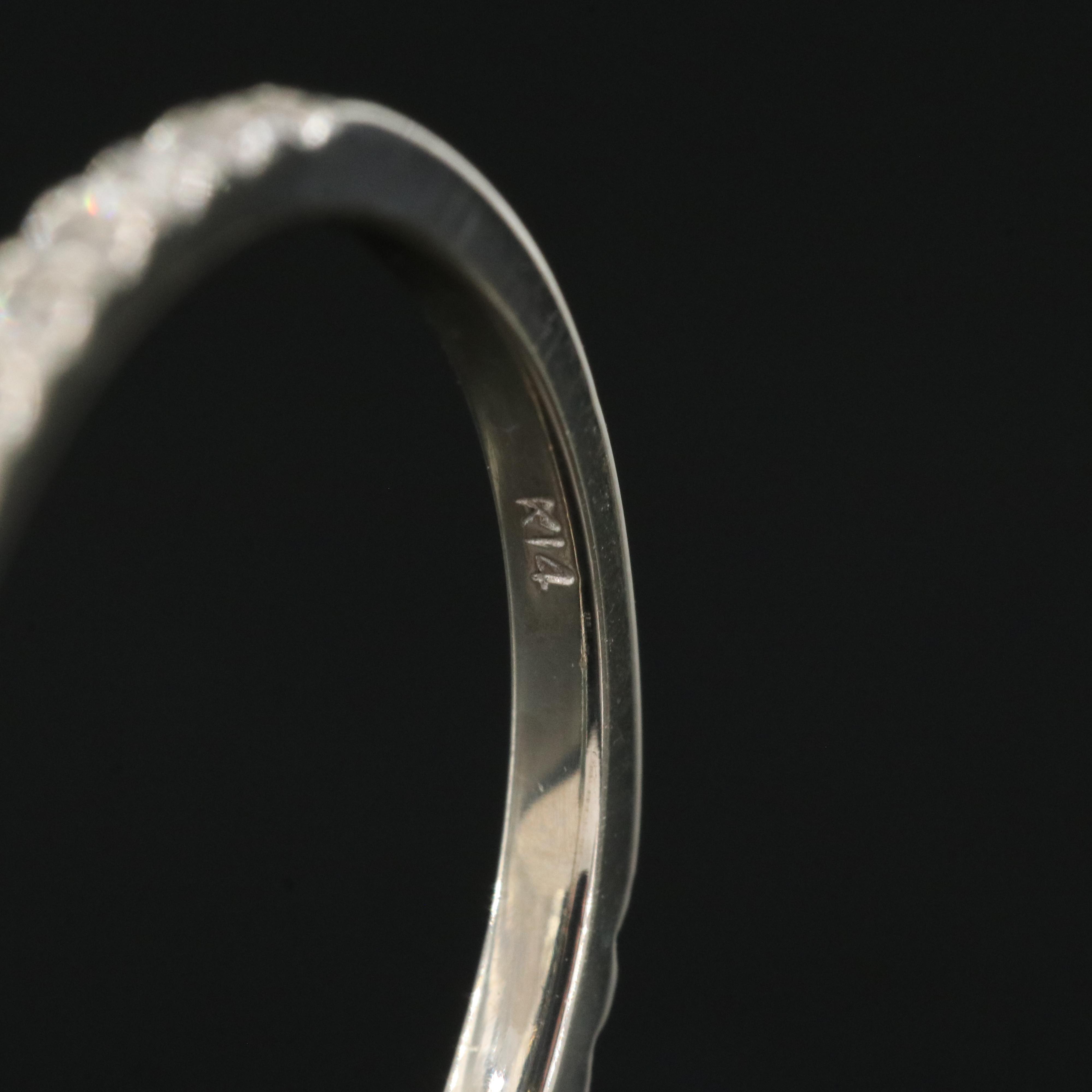 14K Emerald and Diamond Ring