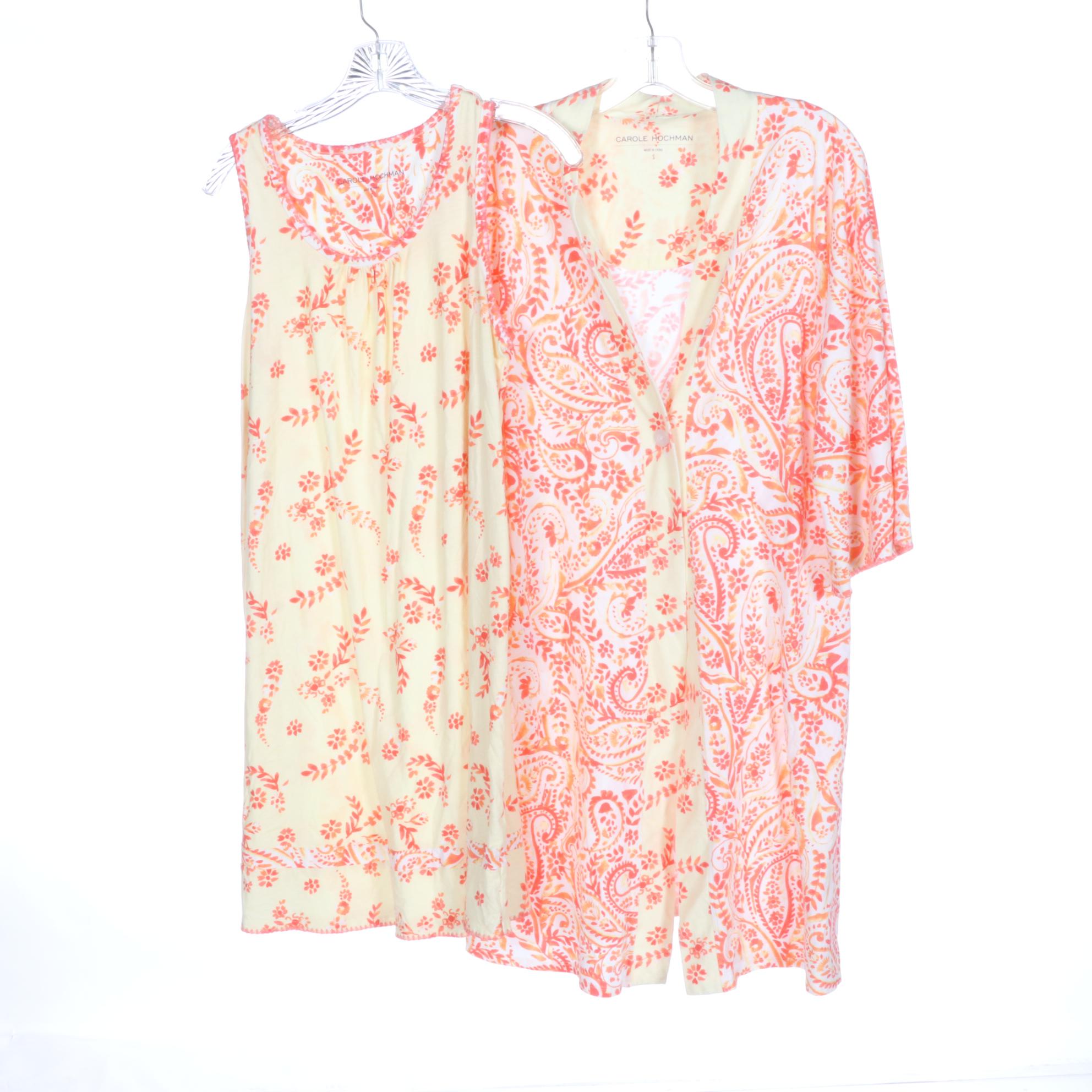 Carole Hochman Sleep Gown and Robe, Barefoot Dreams and Cuddl Duds Sleepwear