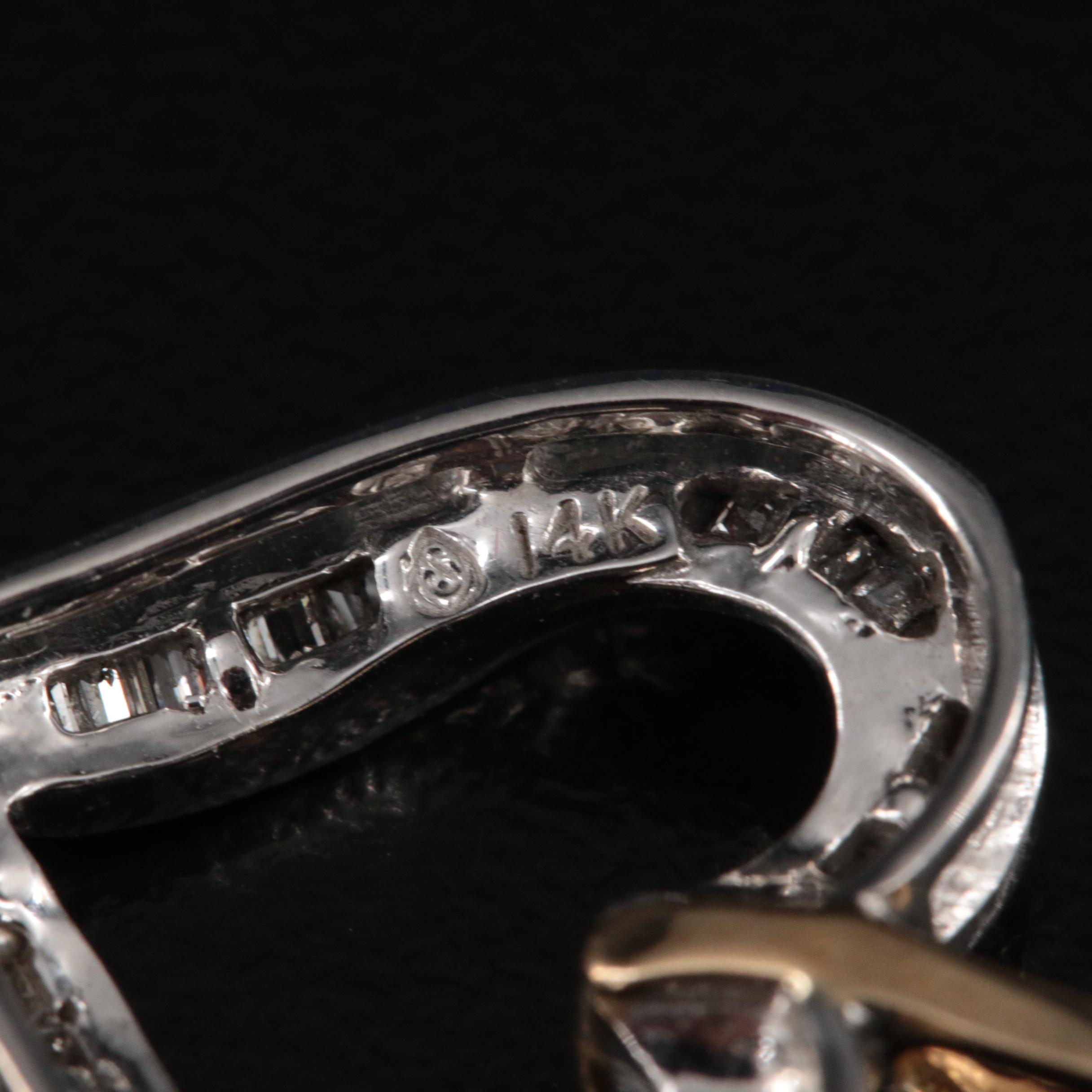 14K 0.20 CTW Diamond Heart Pendant Necklace