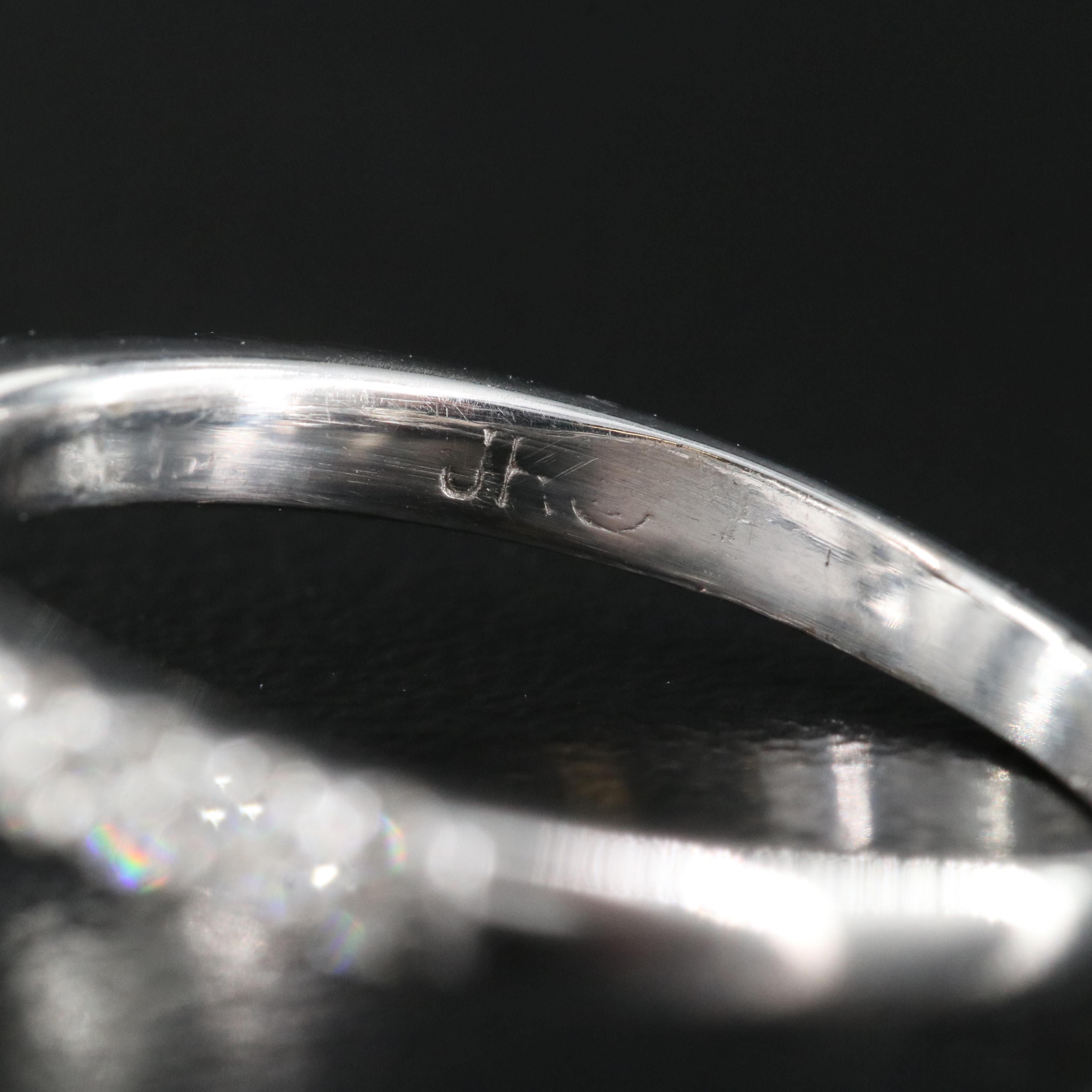 14K Alexandrite and Diamond Teardrop Ring