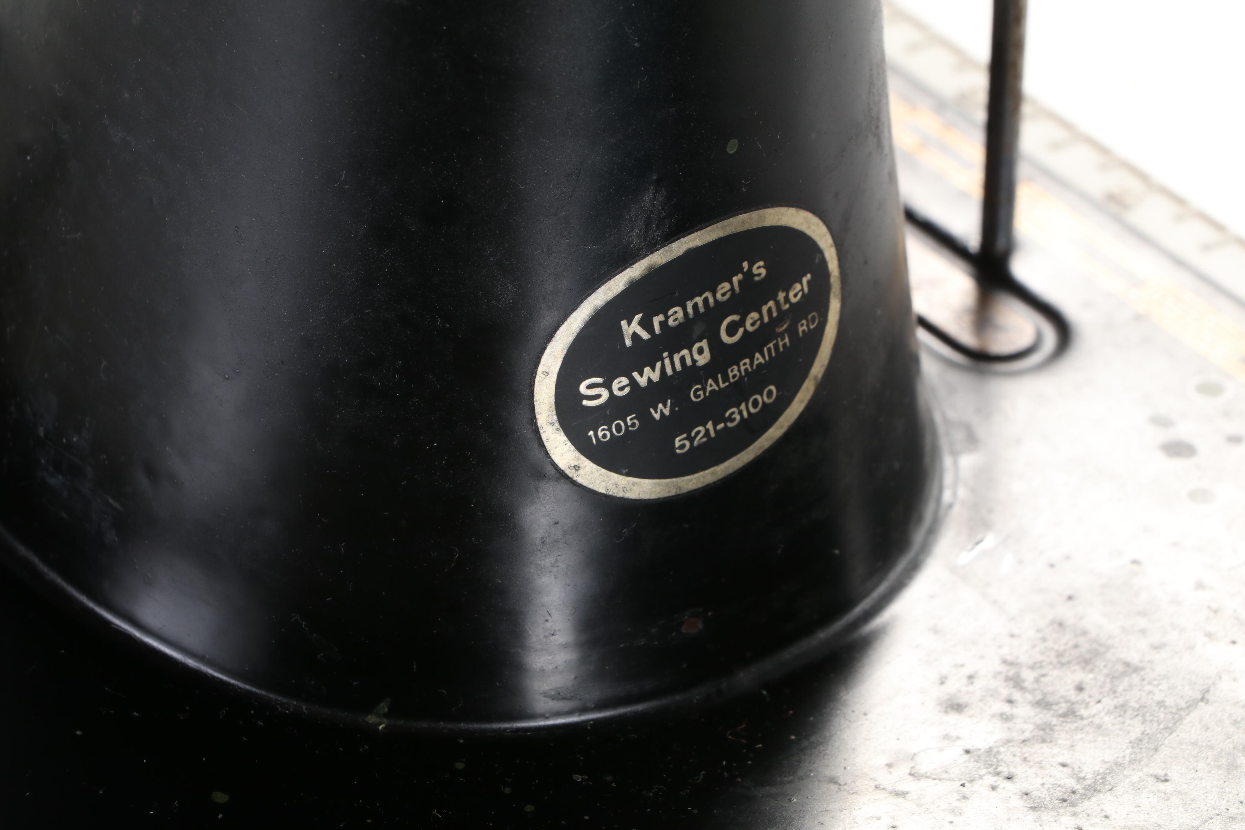 Singer Model 201 Electric Sewing Machine with Case, 1941