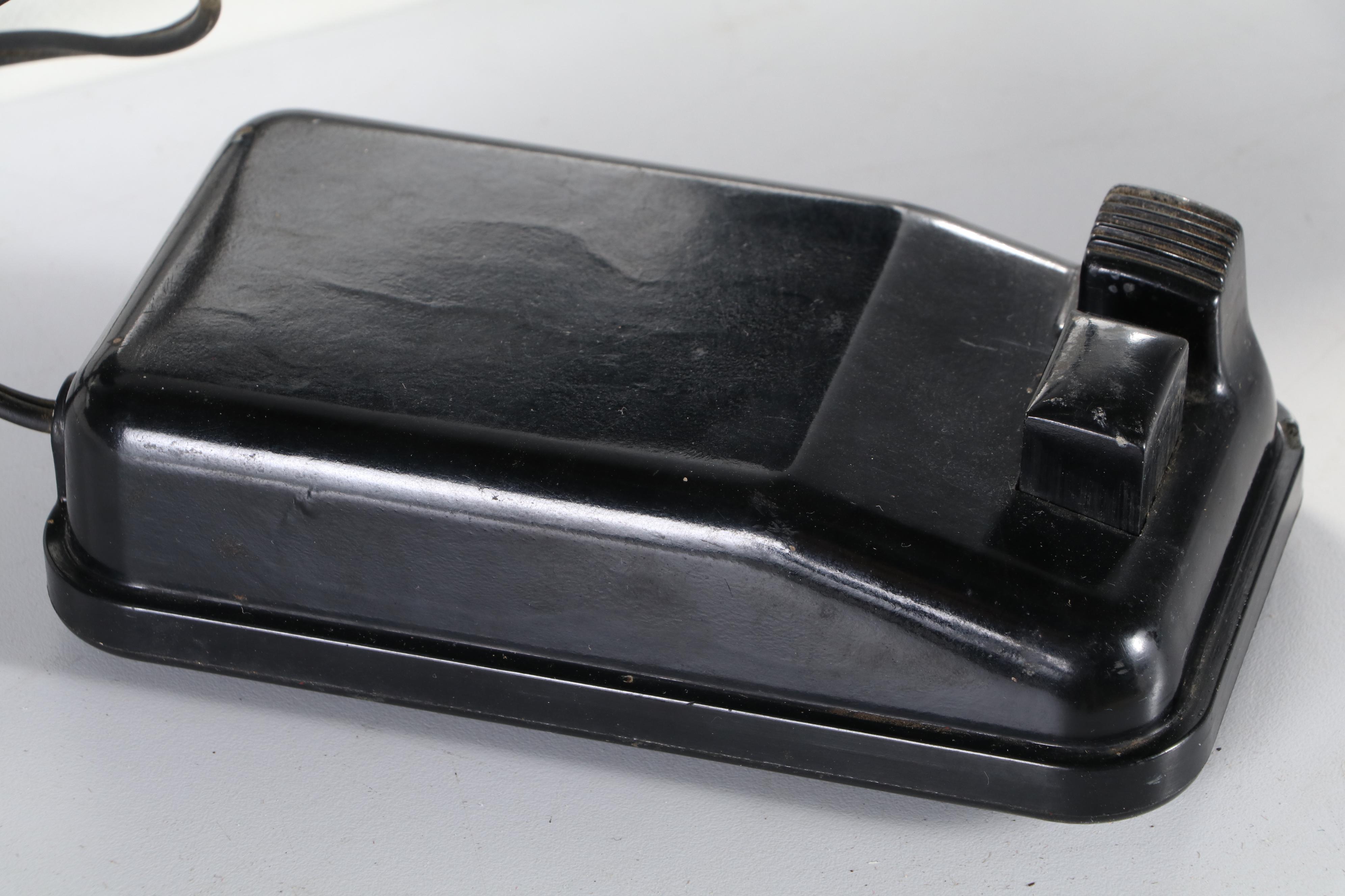 Singer Model 201 Electric Sewing Machine with Case, 1941