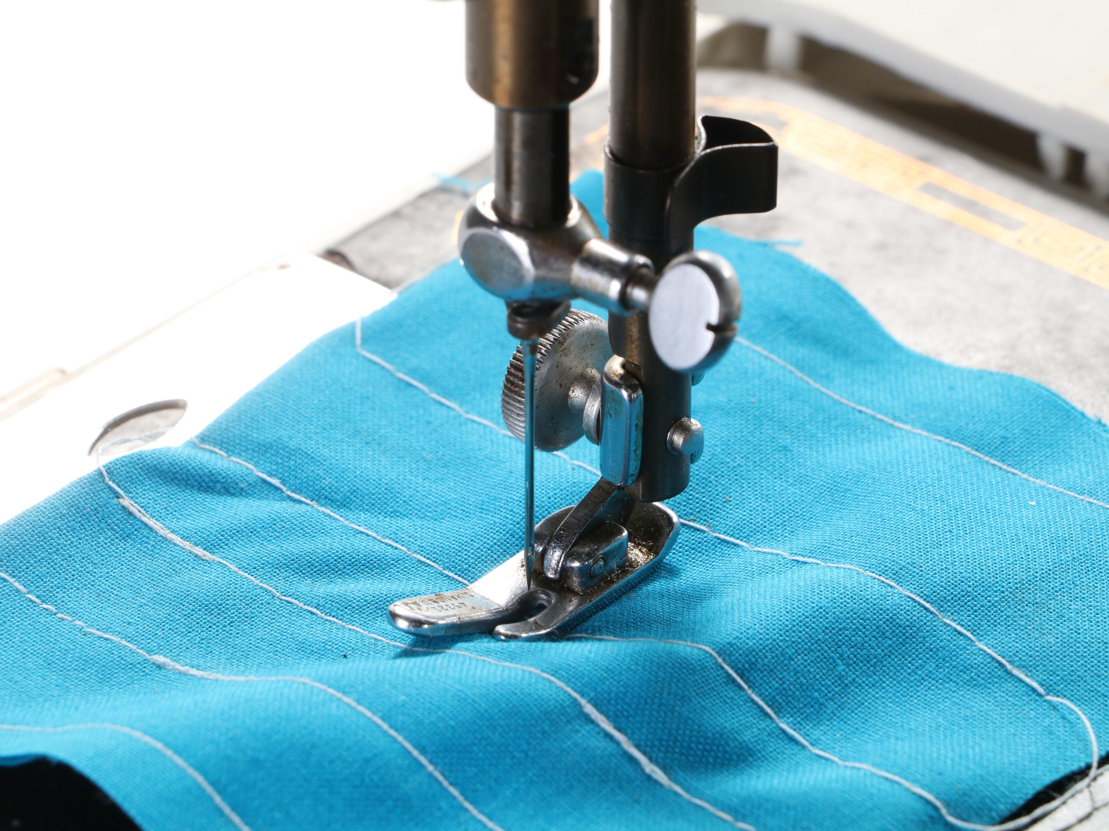 Singer Model 201 Electric Sewing Machine with Case, 1941