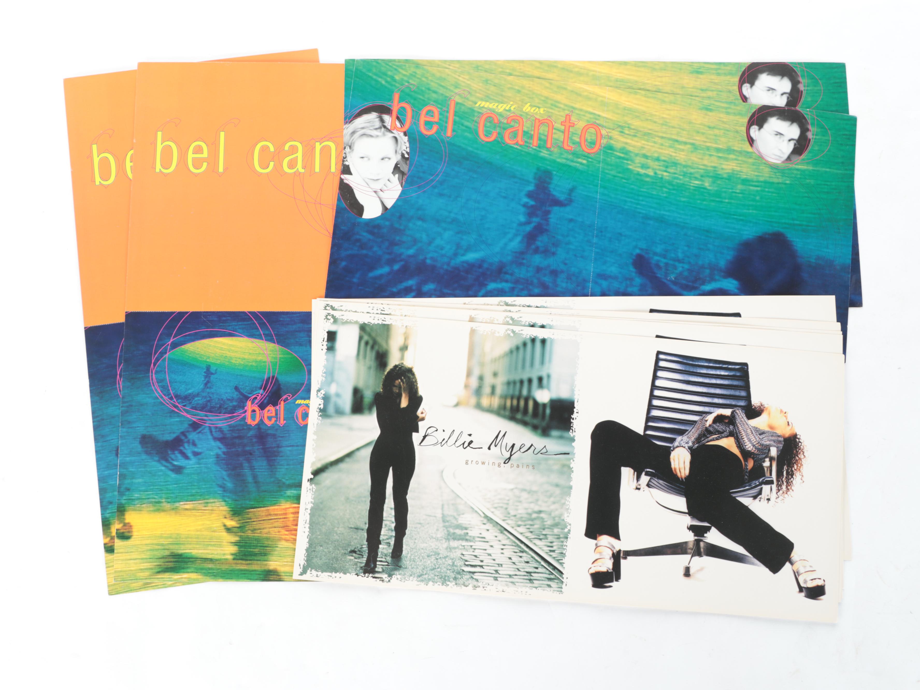 Robert Plant, Elliott Smith and More Tour Fliers, Mini Posters and Ephemera