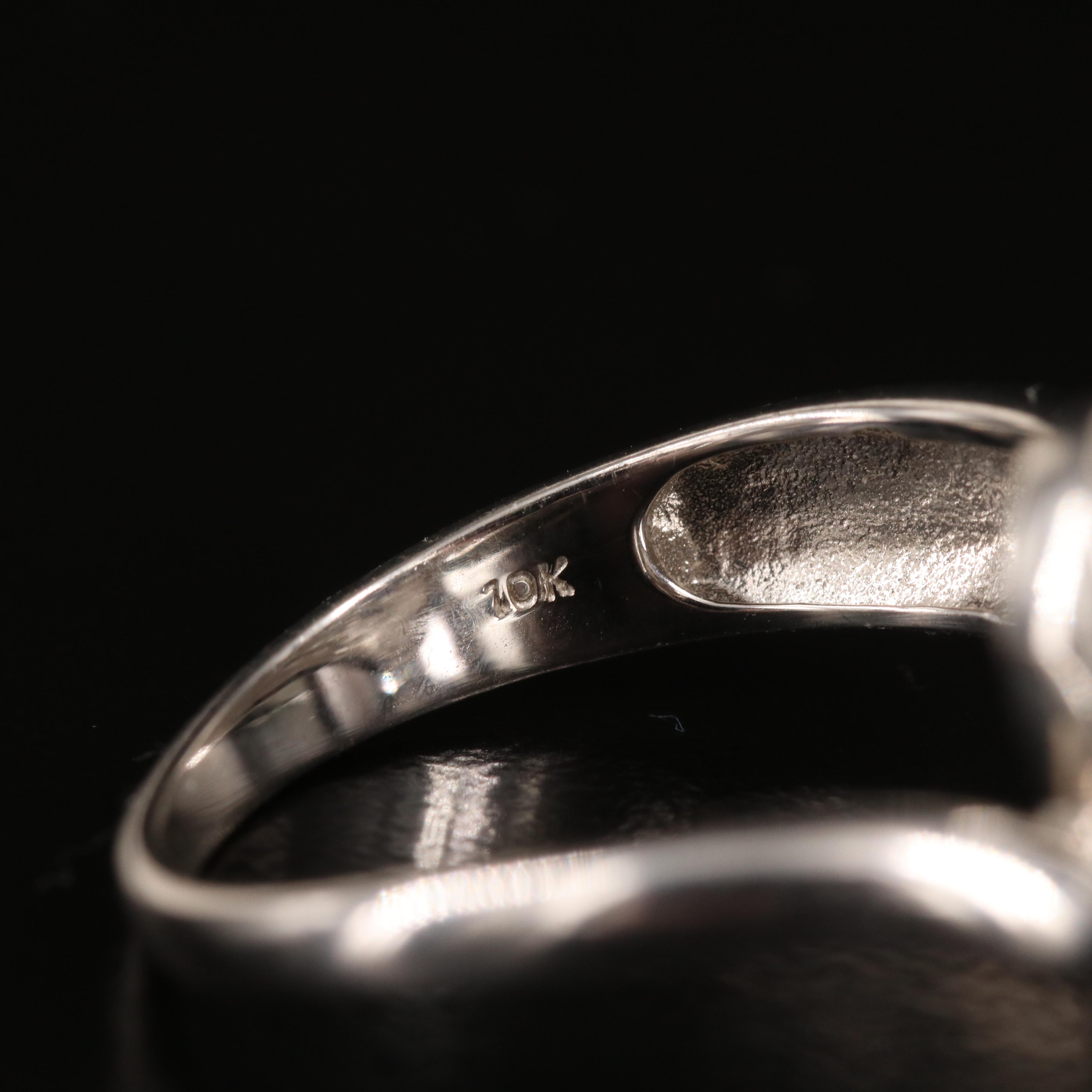 10K 0.20 CTW Pavé Diamond Ring