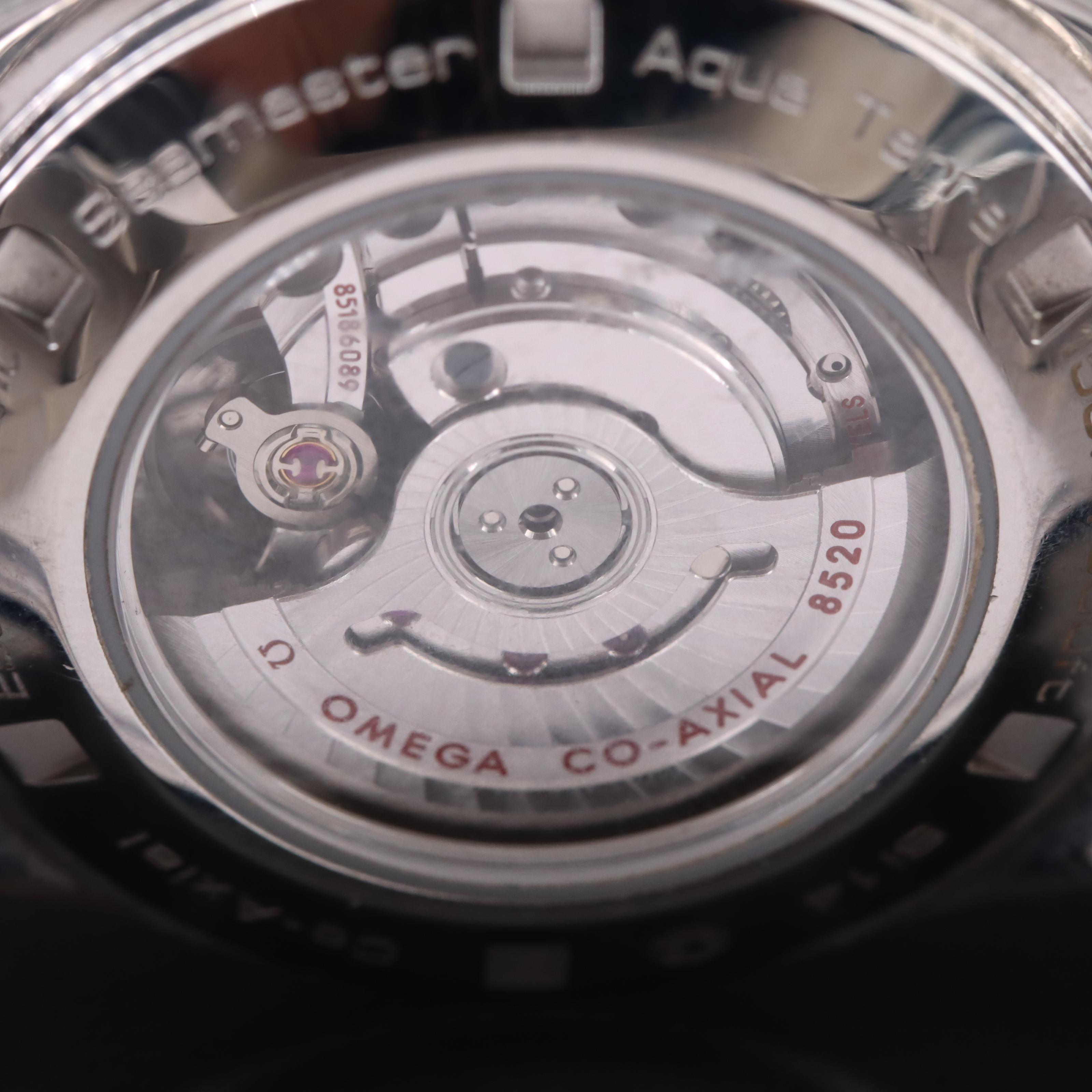 Omega Seamaster Aqua Terra Mother-of-Pearl and Diamond Dial Watch