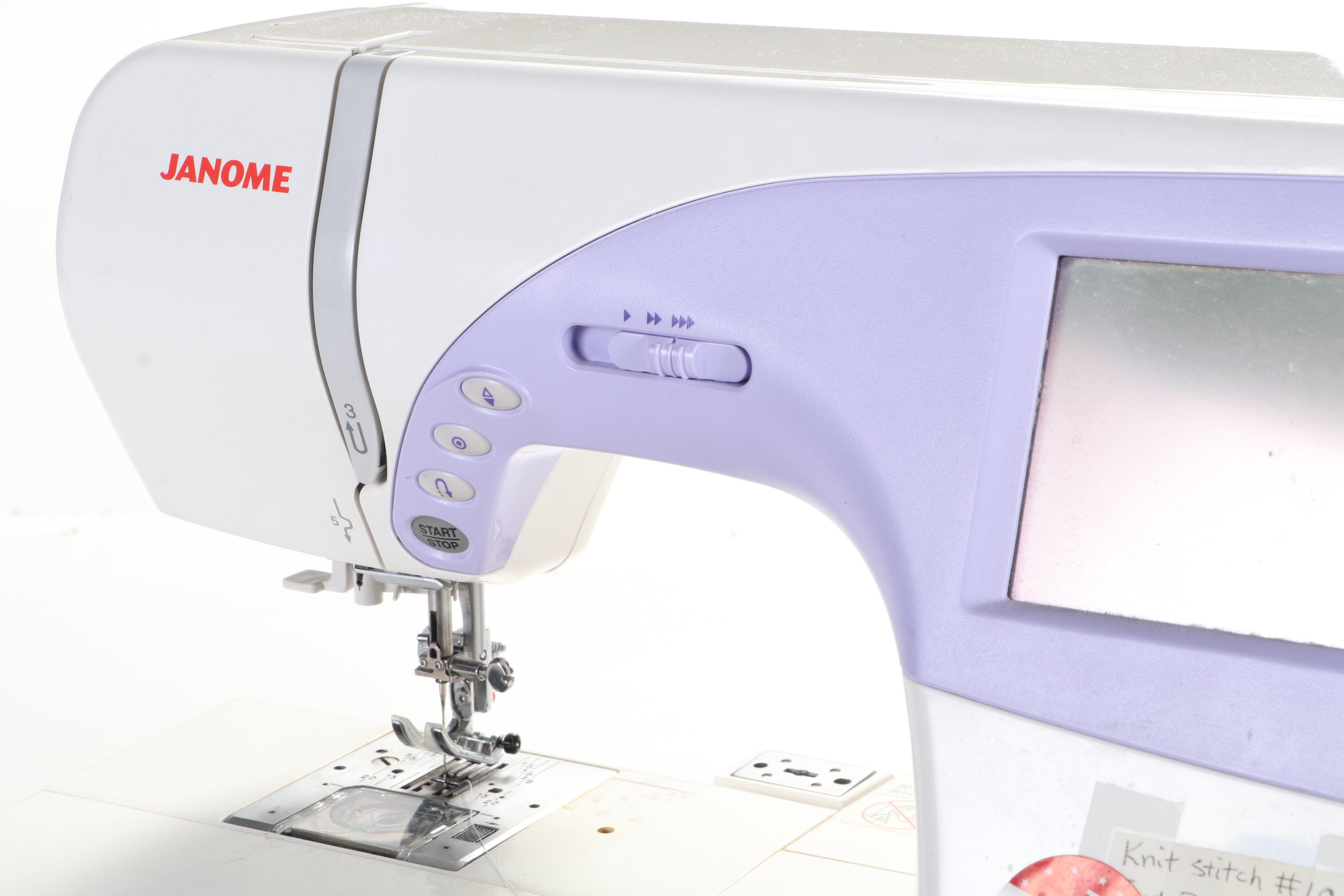 Janome Memory Craft 9500 Computerized Embroidery Machine