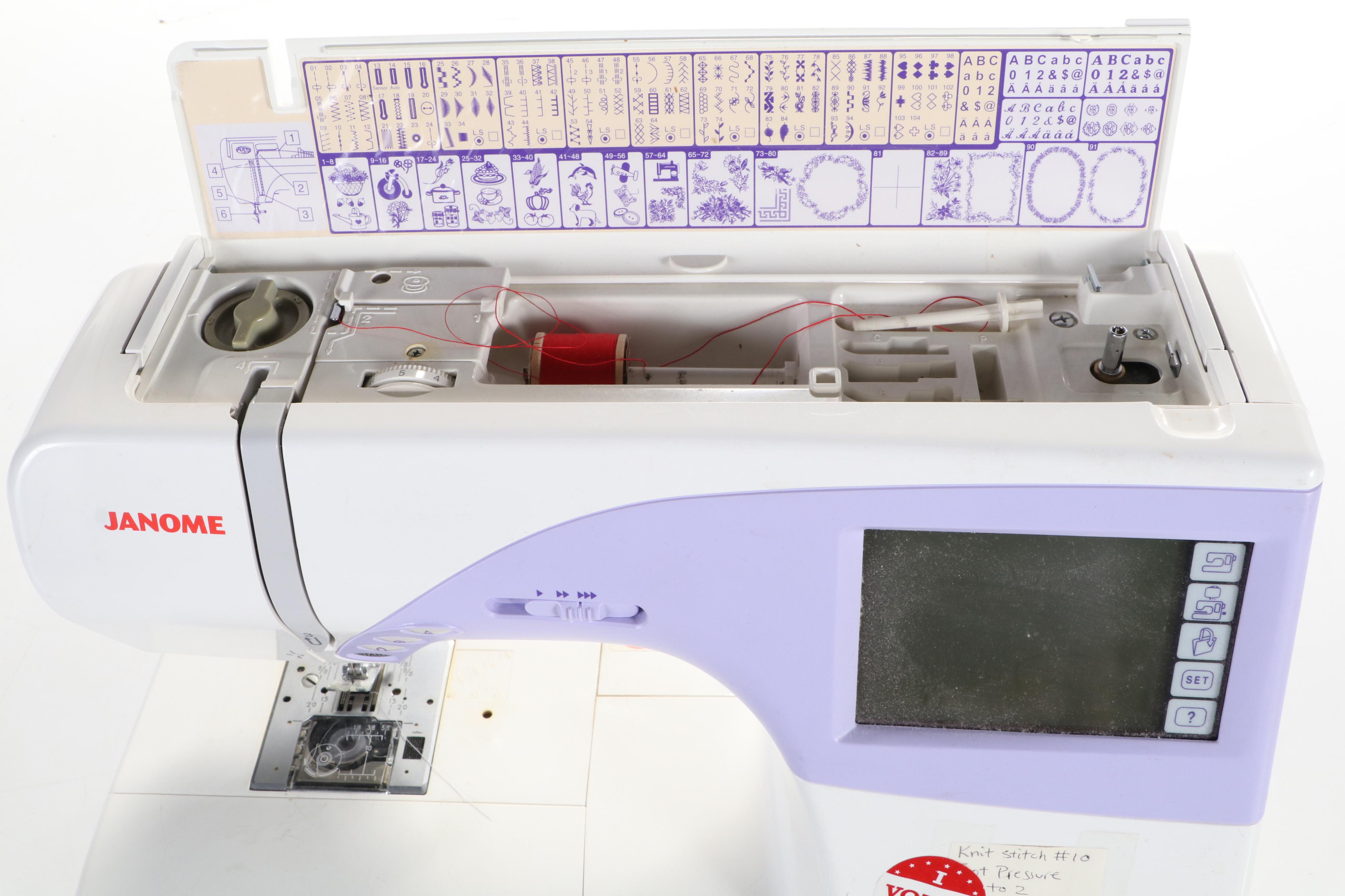 Janome Memory Craft 9500 Computerized Embroidery Machine