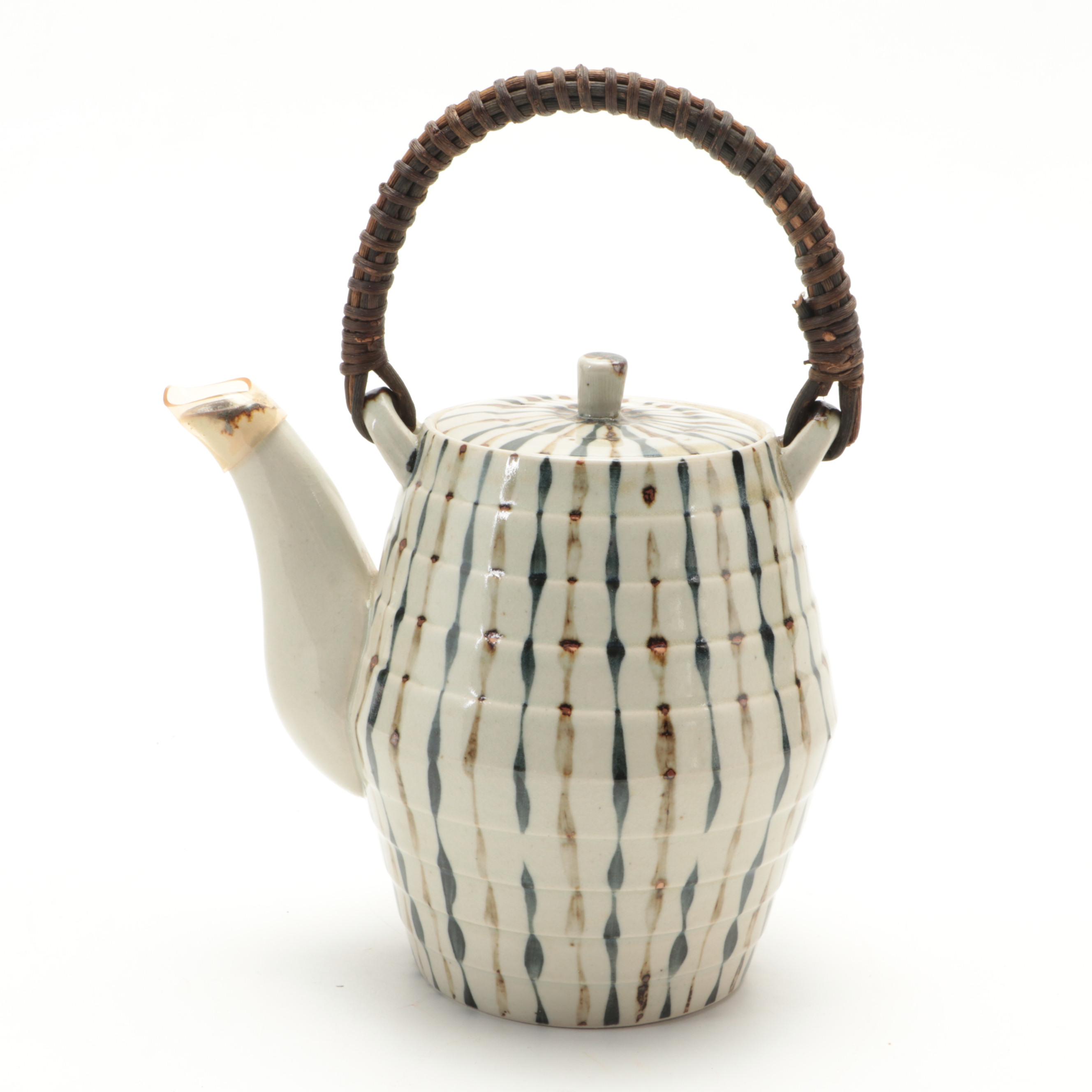 Japanese Ceramic Teapot with Tilso "Fiesta" Ceramic Tureen