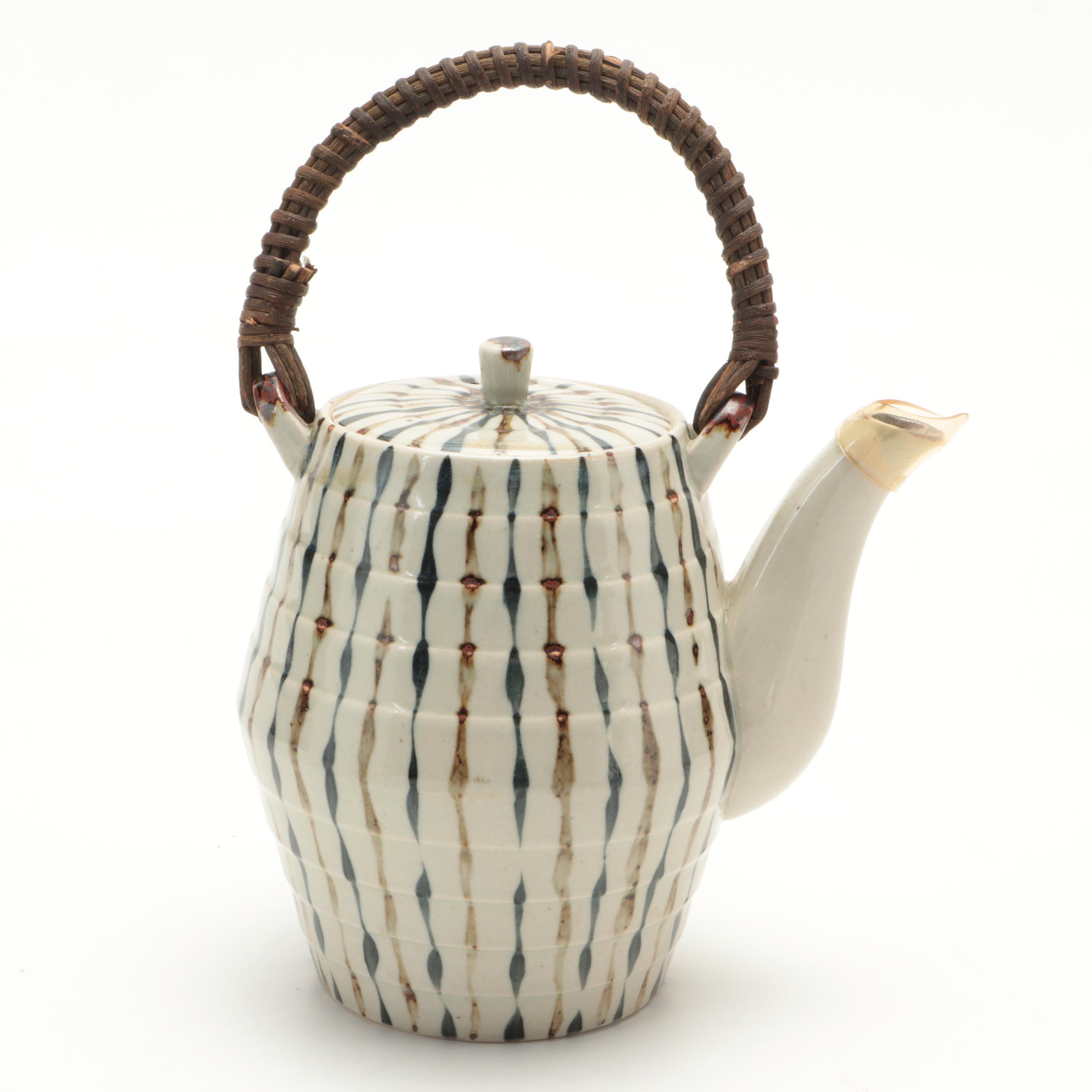 Japanese Ceramic Teapot with Tilso "Fiesta" Ceramic Tureen