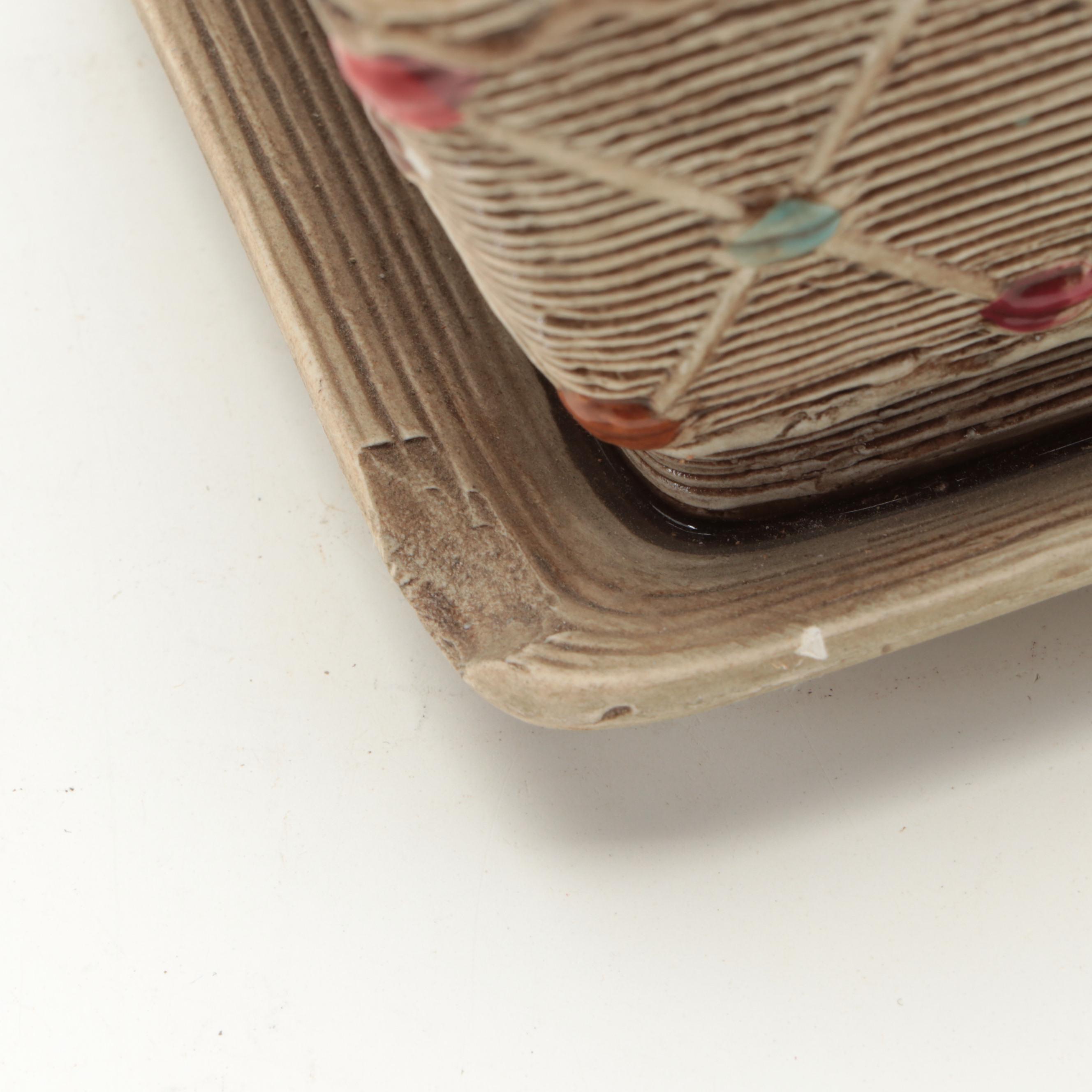 Japanese Ceramic Teapot with Tilso "Fiesta" Ceramic Tureen