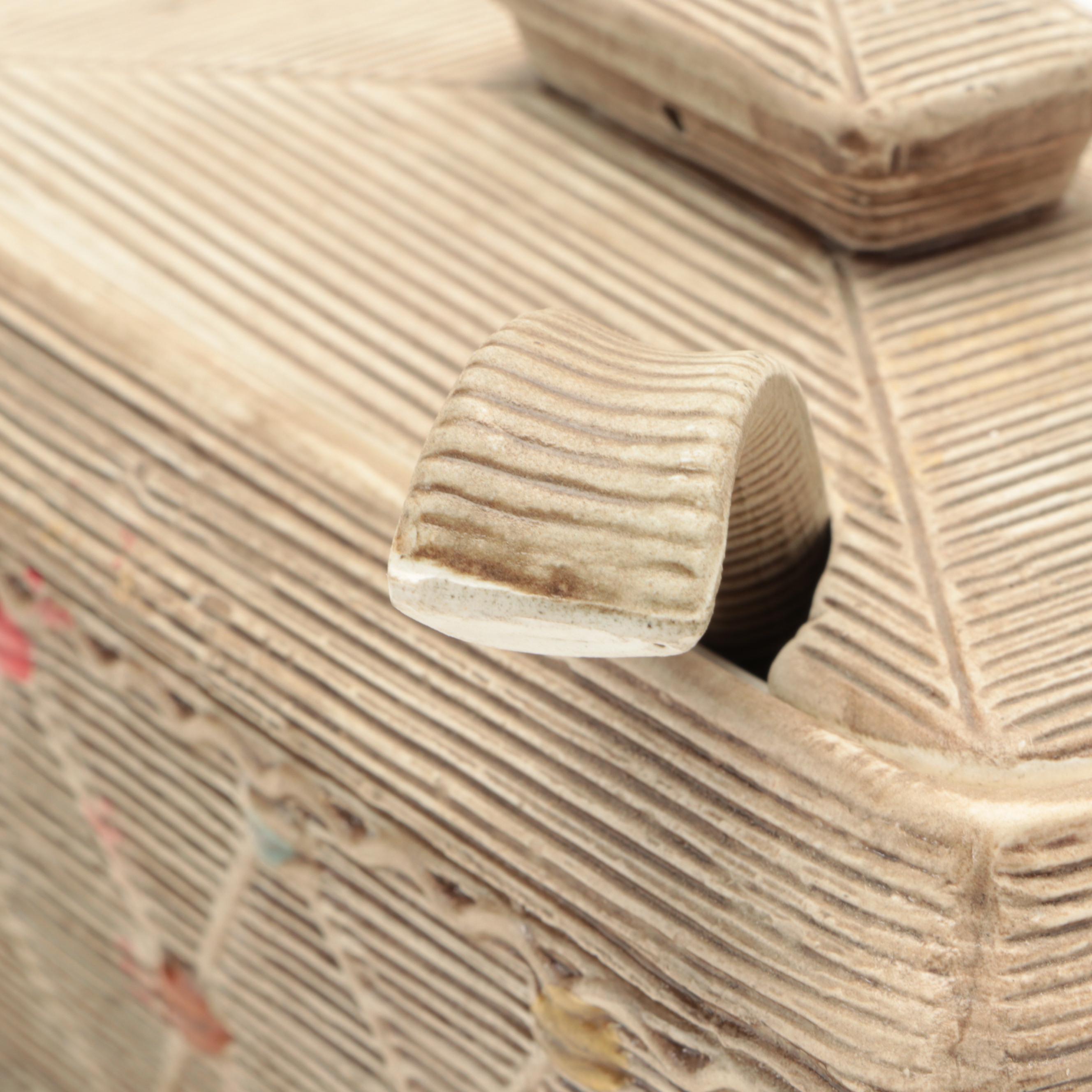 Japanese Ceramic Teapot with Tilso "Fiesta" Ceramic Tureen