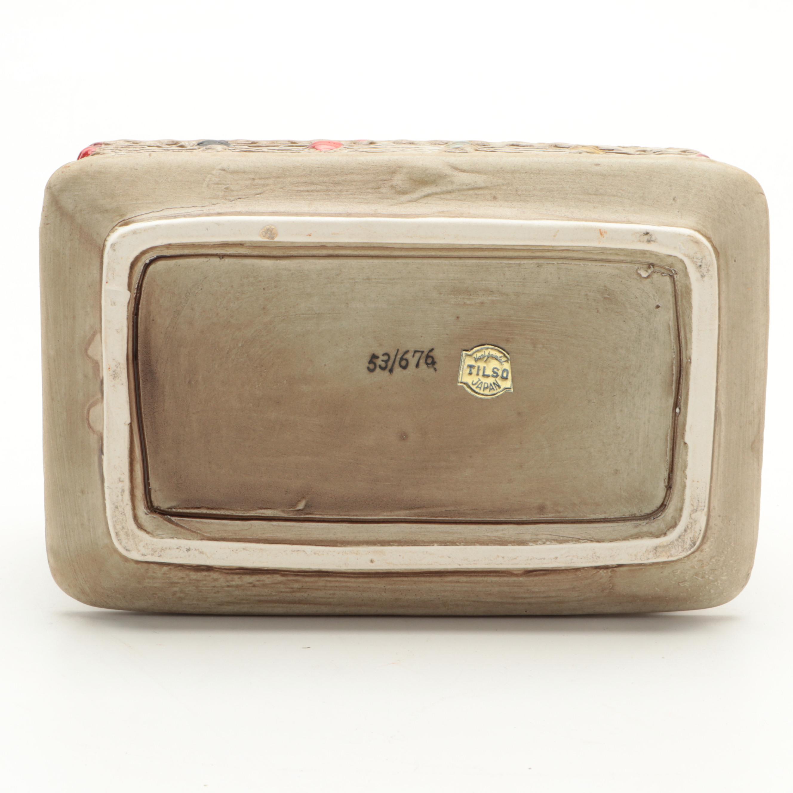 Japanese Ceramic Teapot with Tilso "Fiesta" Ceramic Tureen