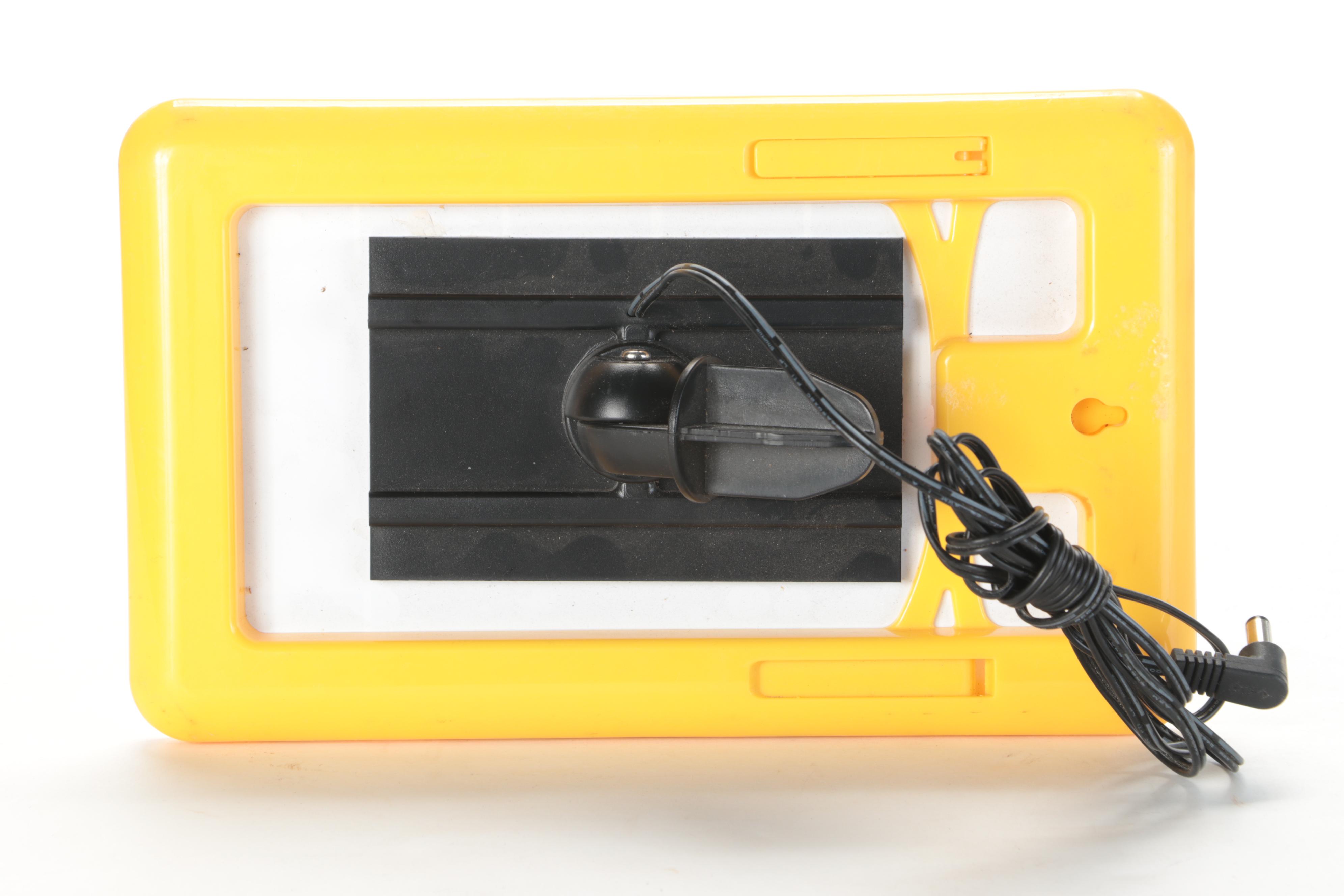 Solar Powered Illuminated Plastic Planter