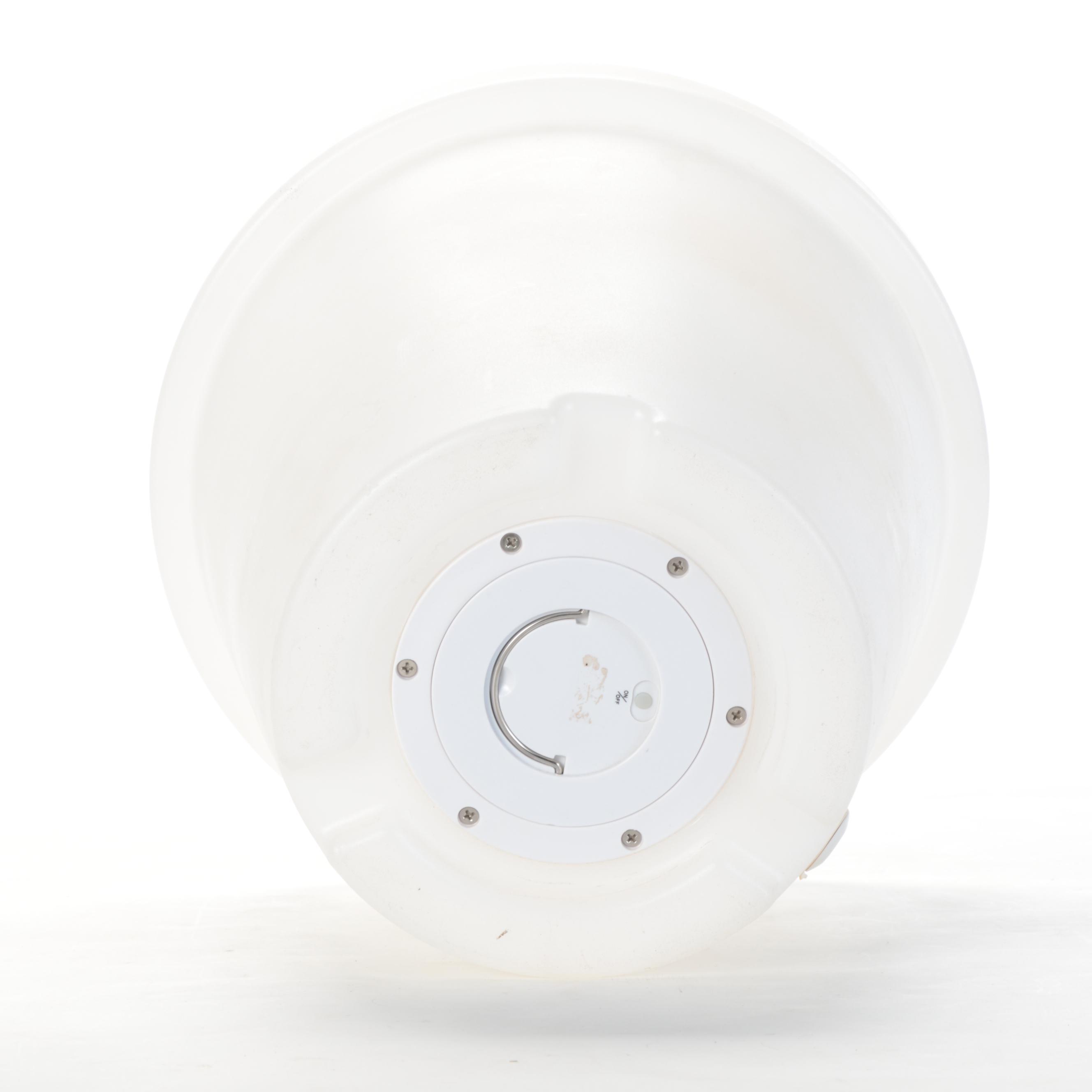 Solar Powered Illuminated Plastic Planter