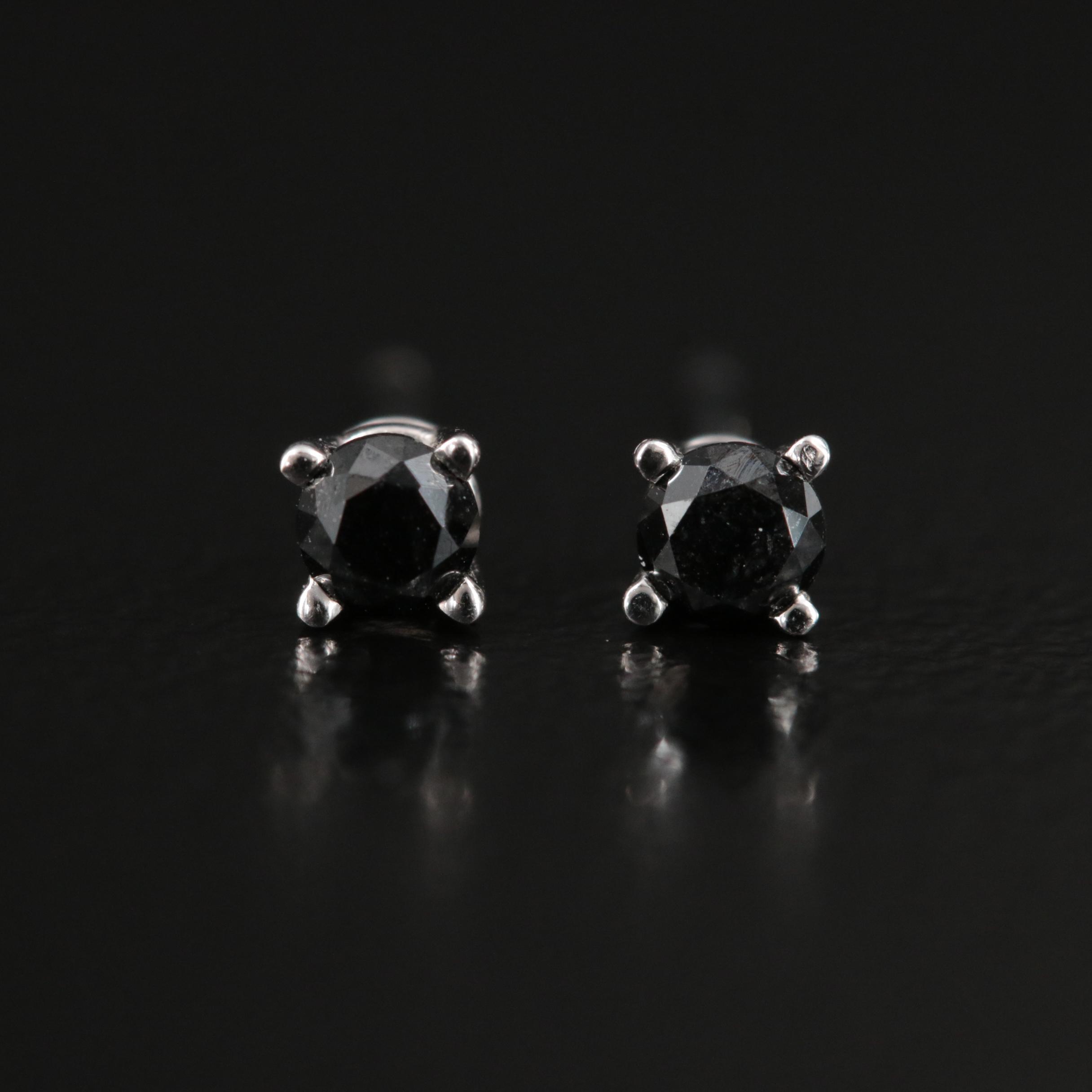 14K 0.18 CTW Diamond Stud Earrings