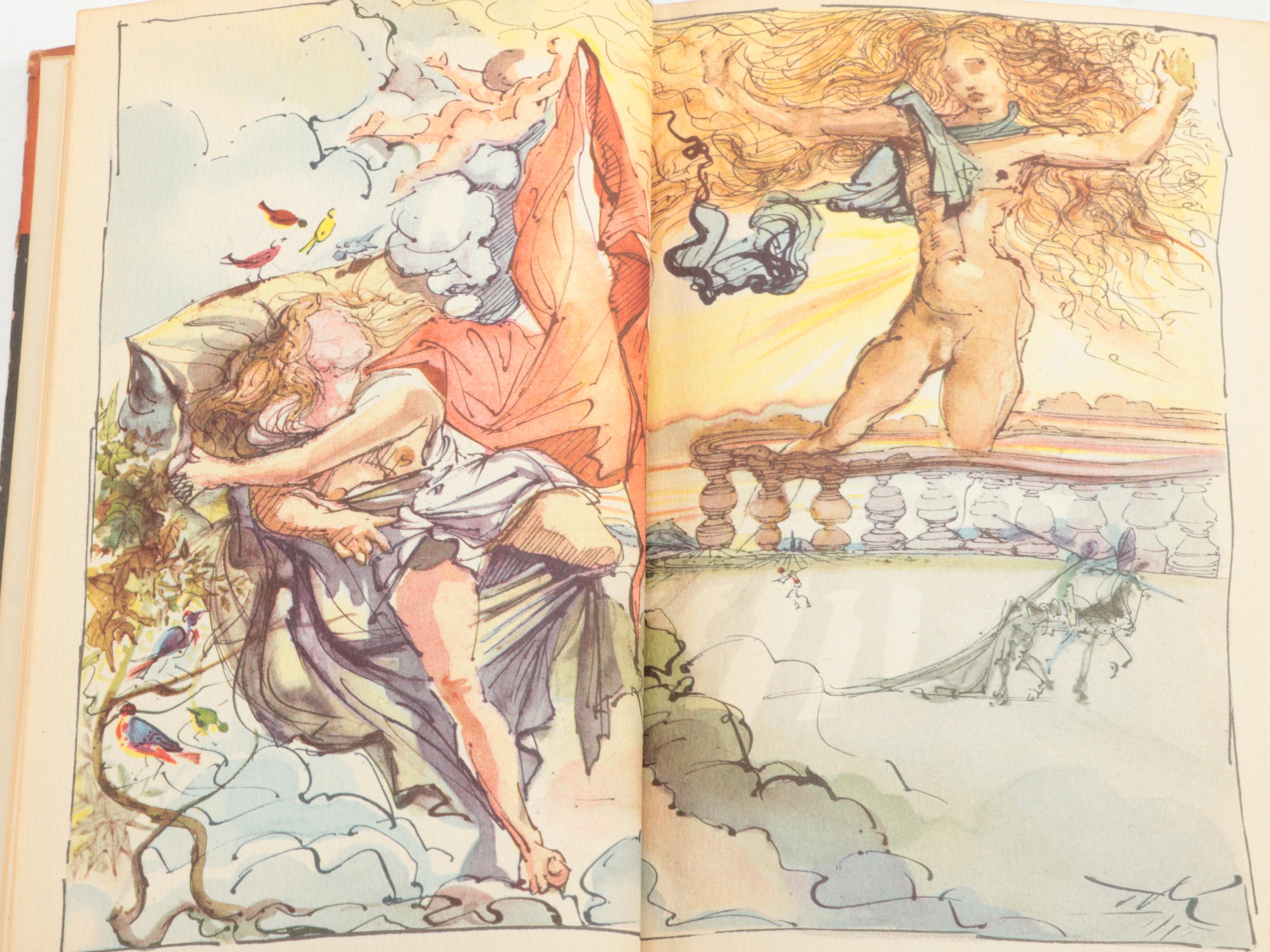 Salvador Dalí Illustrated "Don Quixote de la Mancha" by Cervantes, 1946