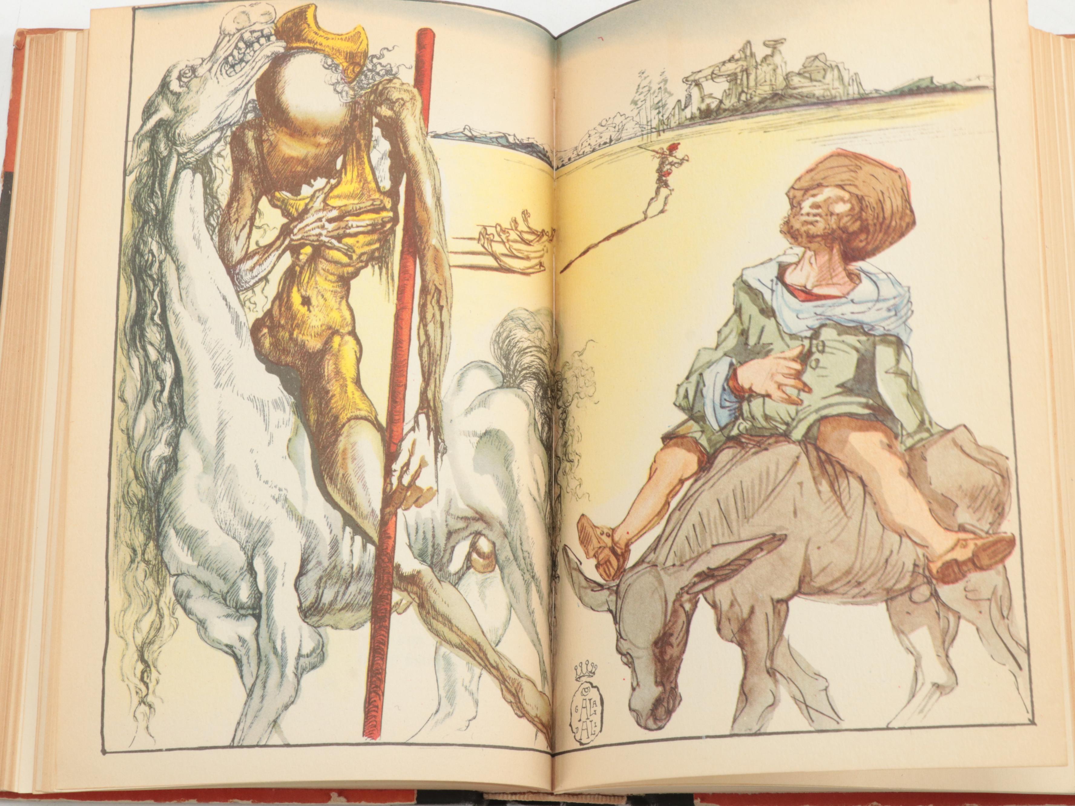 Salvador Dalí Illustrated "Don Quixote de la Mancha" by Cervantes, 1946