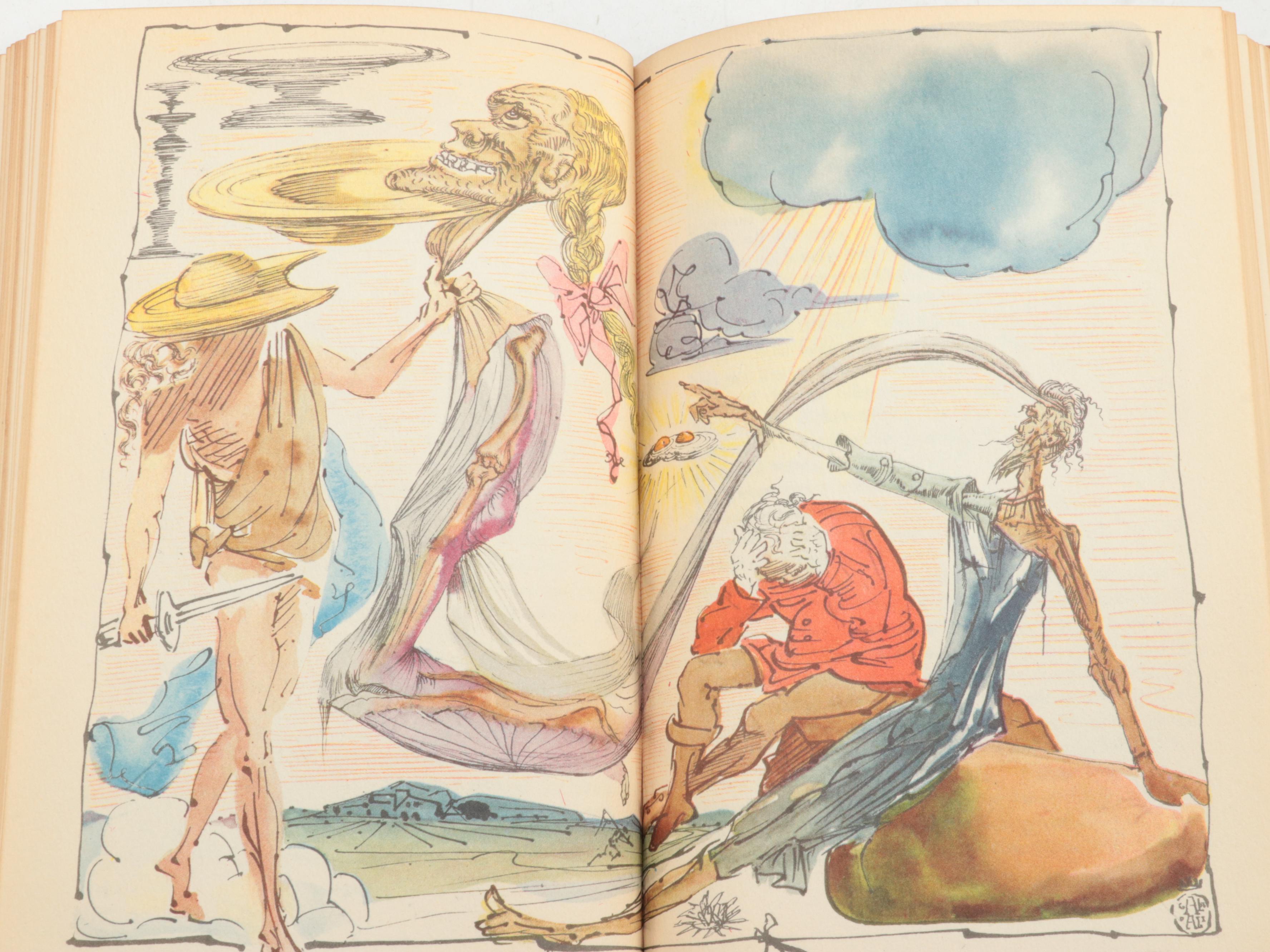 Salvador Dalí Illustrated "Don Quixote de la Mancha" by Cervantes, 1946